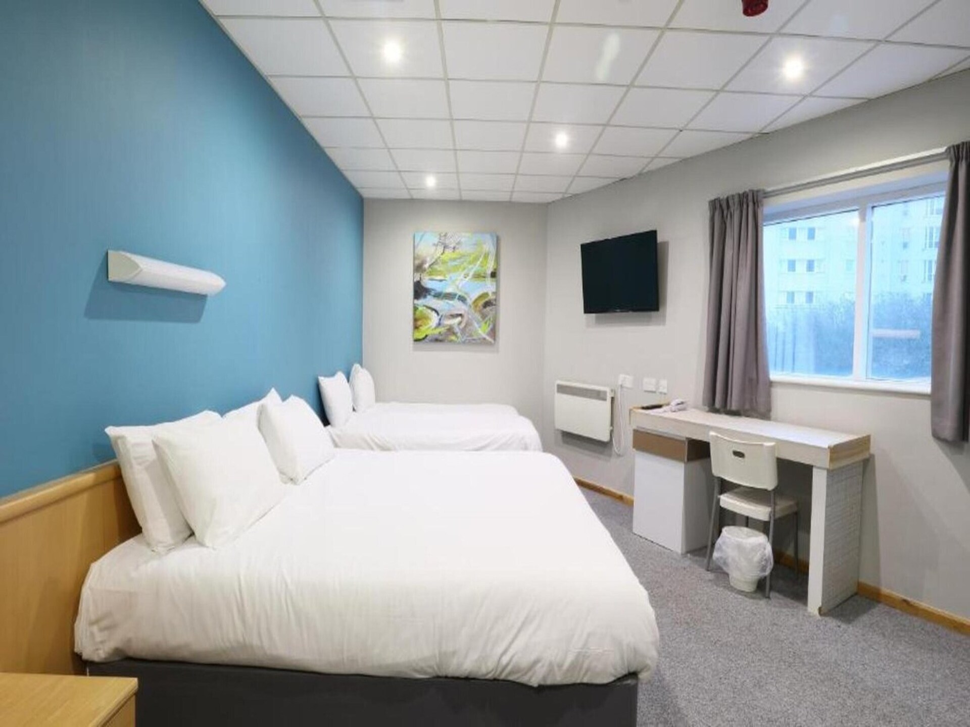 Retro Deluxe Tweepersoonskamer met Panoramisch Uitzicht op Cardiff - foto 11