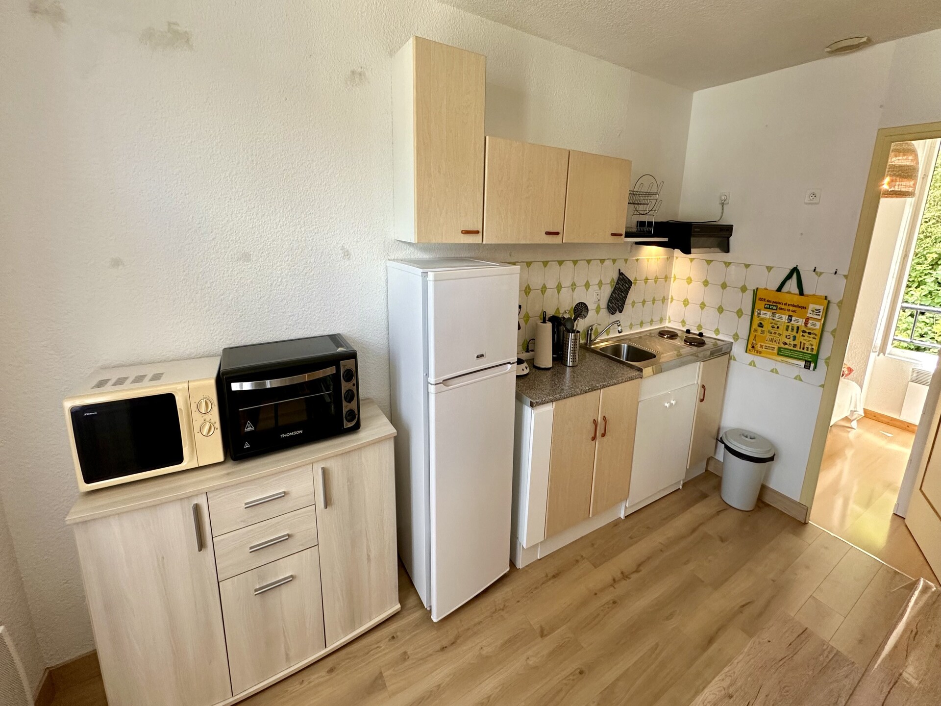 Licht appartement in Mont-Dore, vlakbij winkels en op 4 km van de piste - foto 9