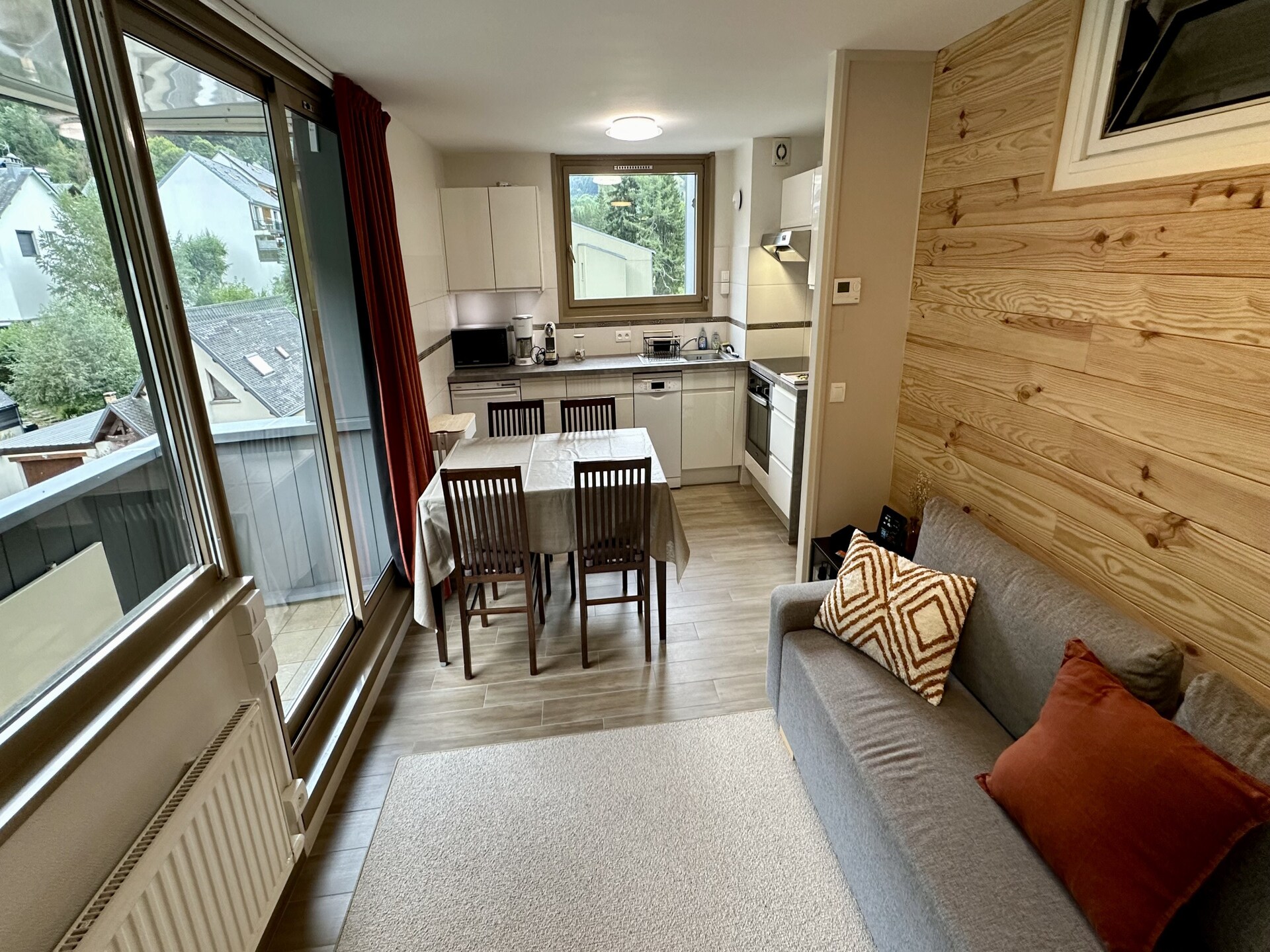 Gezellig appartement Le Capucin 79 in Mont-Dore, 6 pers., bergzicht - foto 5