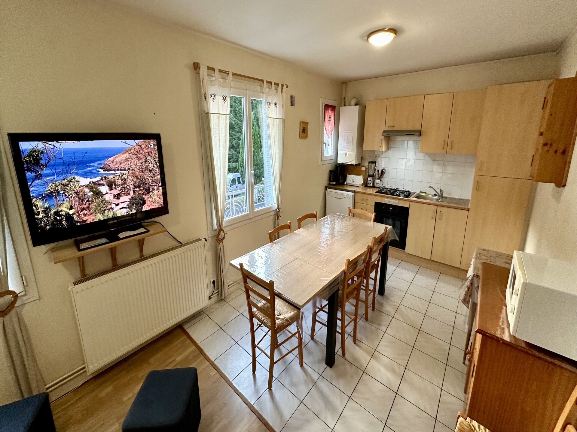 Ruim appartement met tuin en BBQ op 100m van centrum Mont-Dore - foto 9