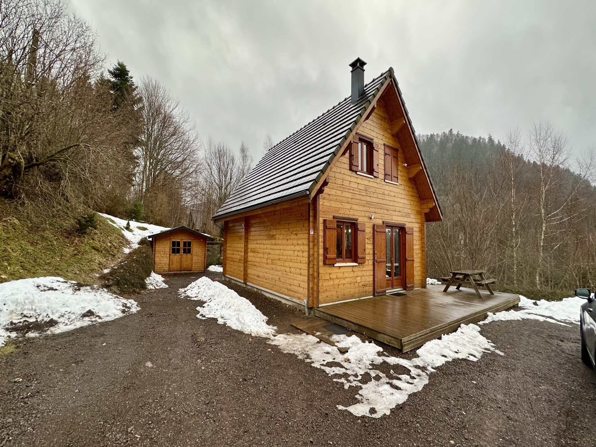 Stijlvol chalet aan de golfbaan met panoramisch uitzicht op het Sancy-massief - foto 5