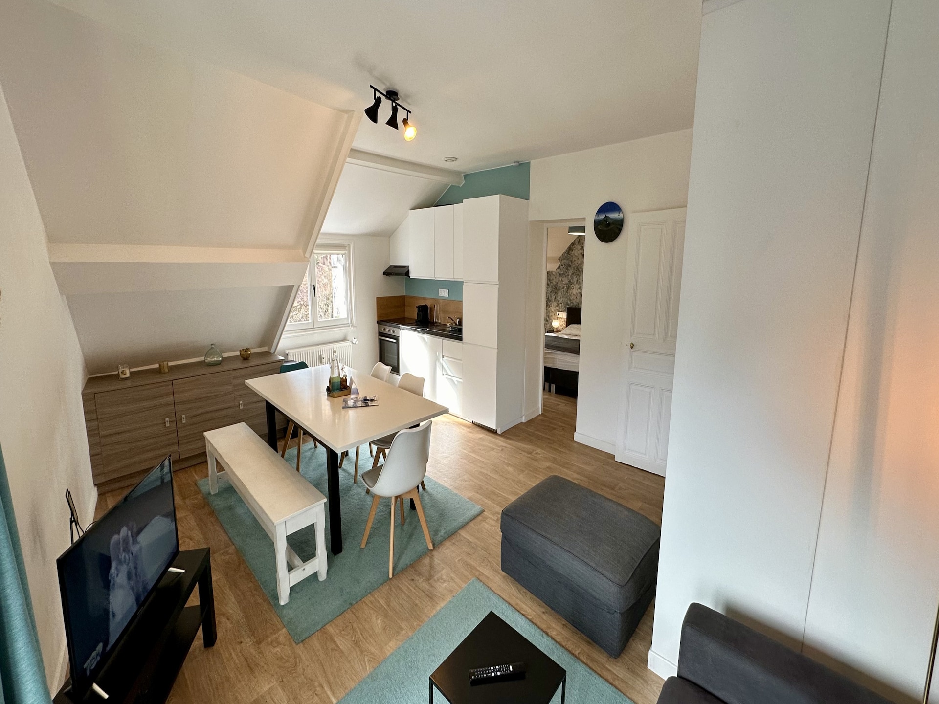 Op 550m van het centrum: Ruim appartement voor 6 personen in La Bourboule - foto 8