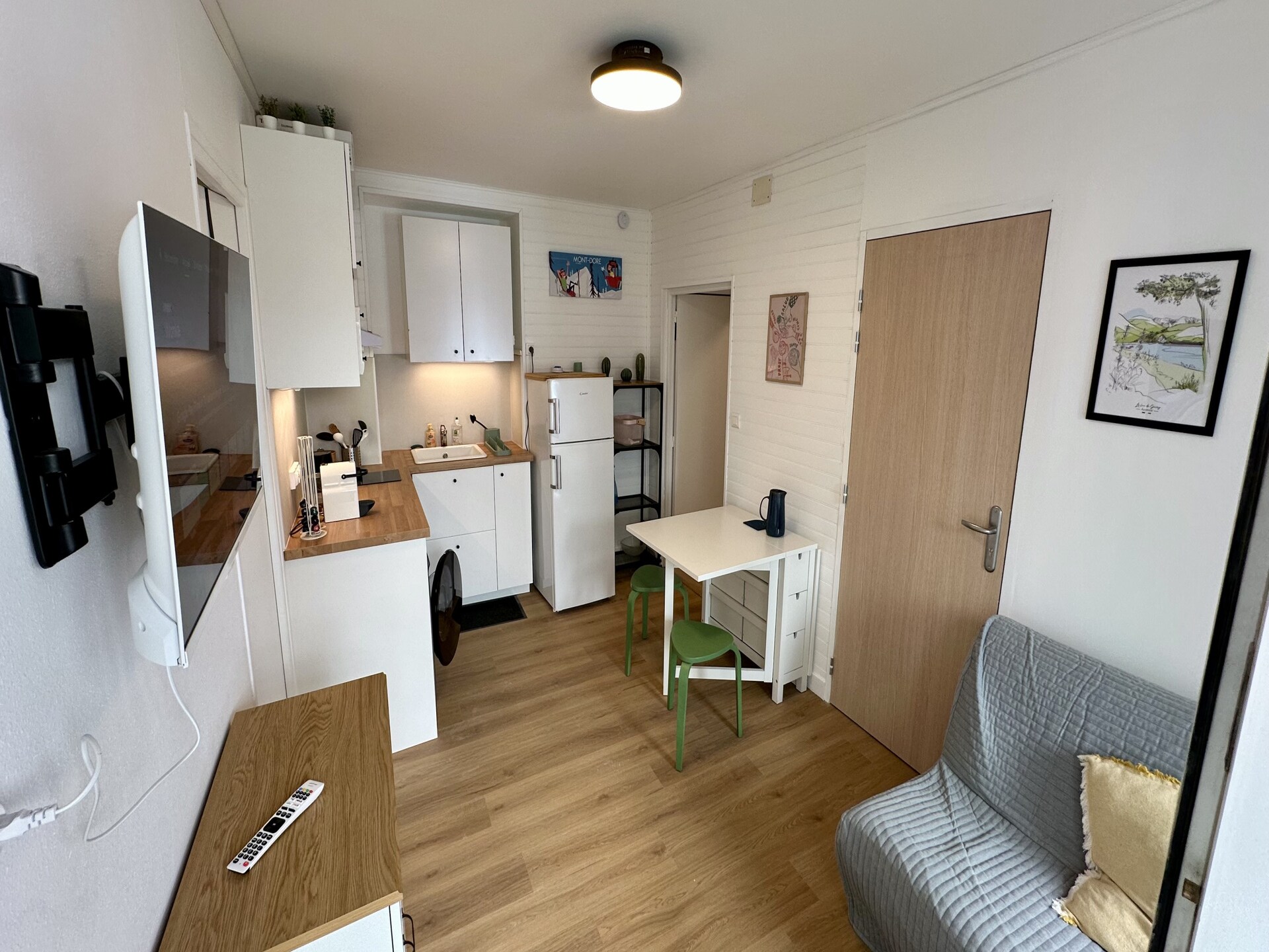 Knus appartement in het hart van Mont-Dore, vlakbij de thermale baden - foto 5