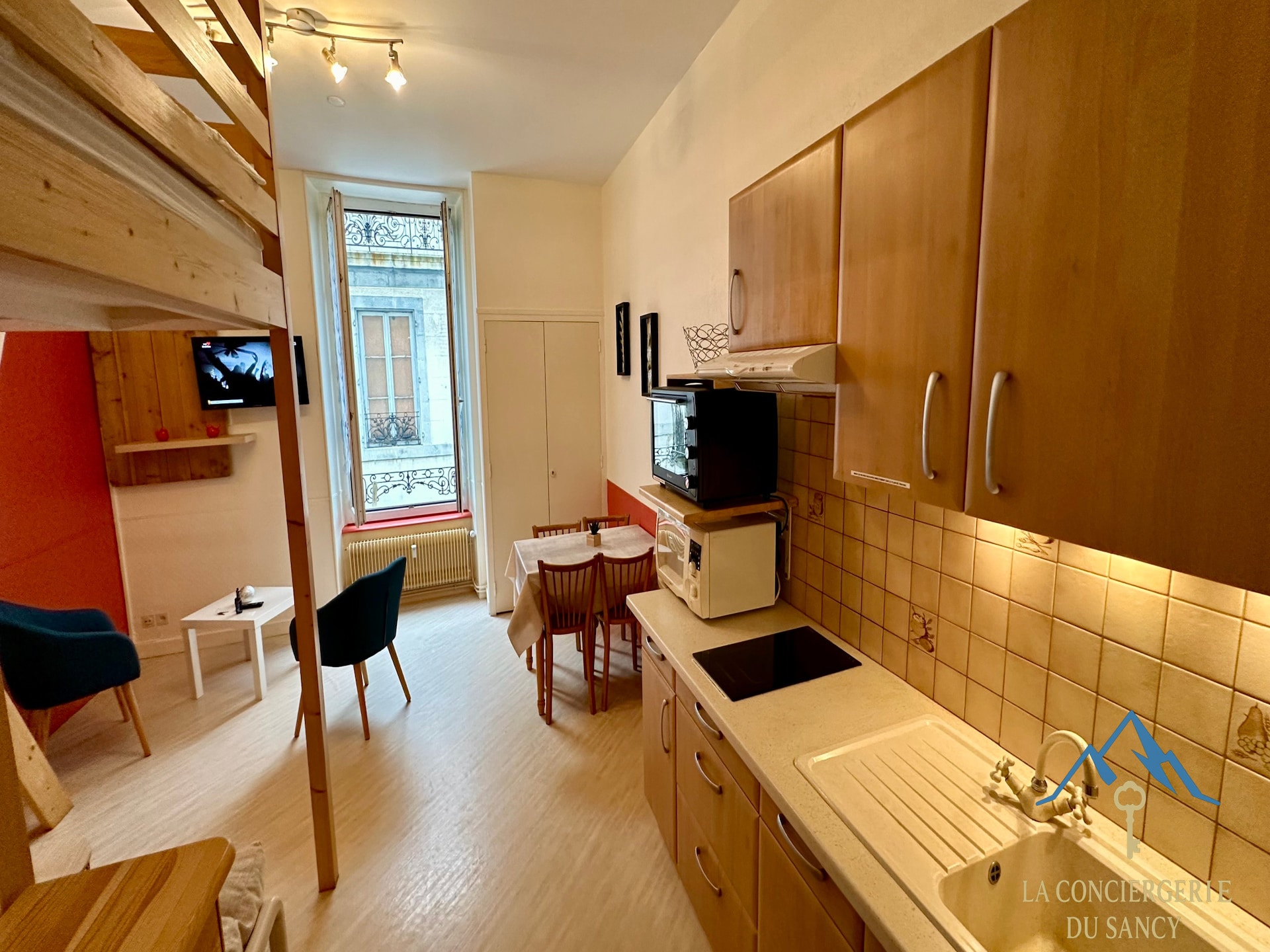 Compact appartement in La Bourboule nabij de thermale baden - foto 11