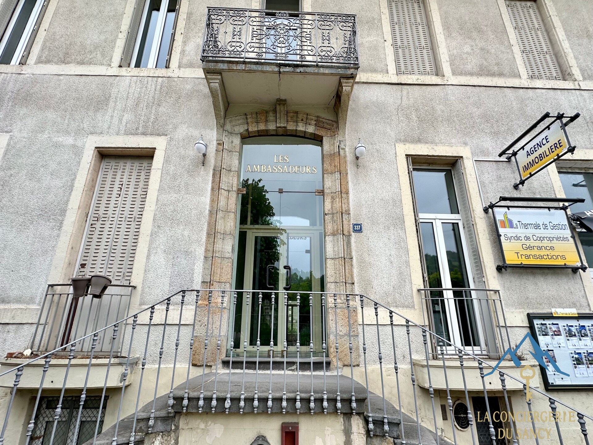 Compact appartement in La Bourboule nabij de thermale baden - foto 1