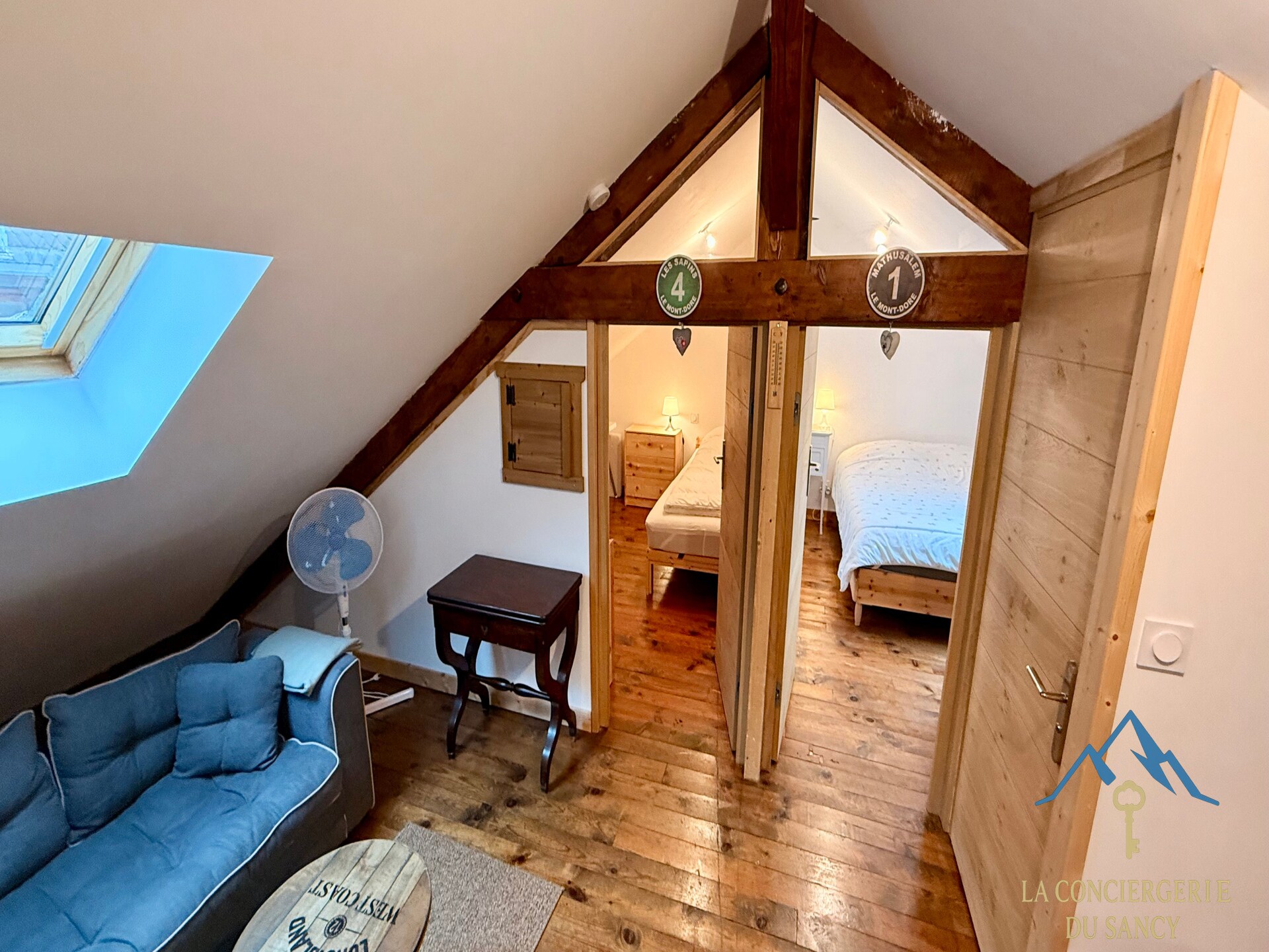 11-persoons duplex appartement in het centrum van Mont-Dore - foto 7