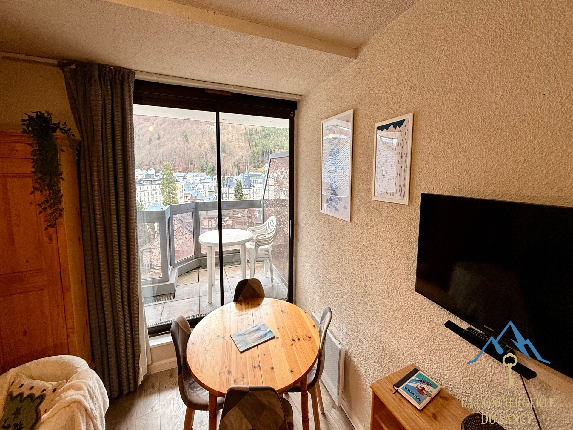 Studio met balkon in Mont-Dore, vlakbij thermale baden en op 4 km van de pistes - foto 8