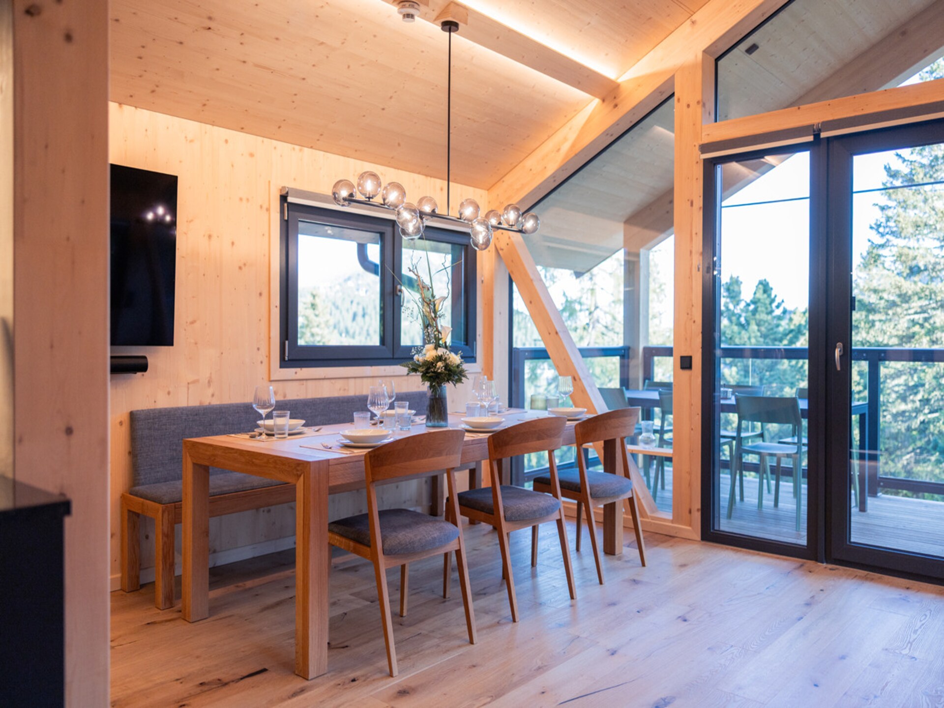 Luxe natuurchalet voor 8 personen met sauna en jacuzzi op de Turracher Höhe - foto 2