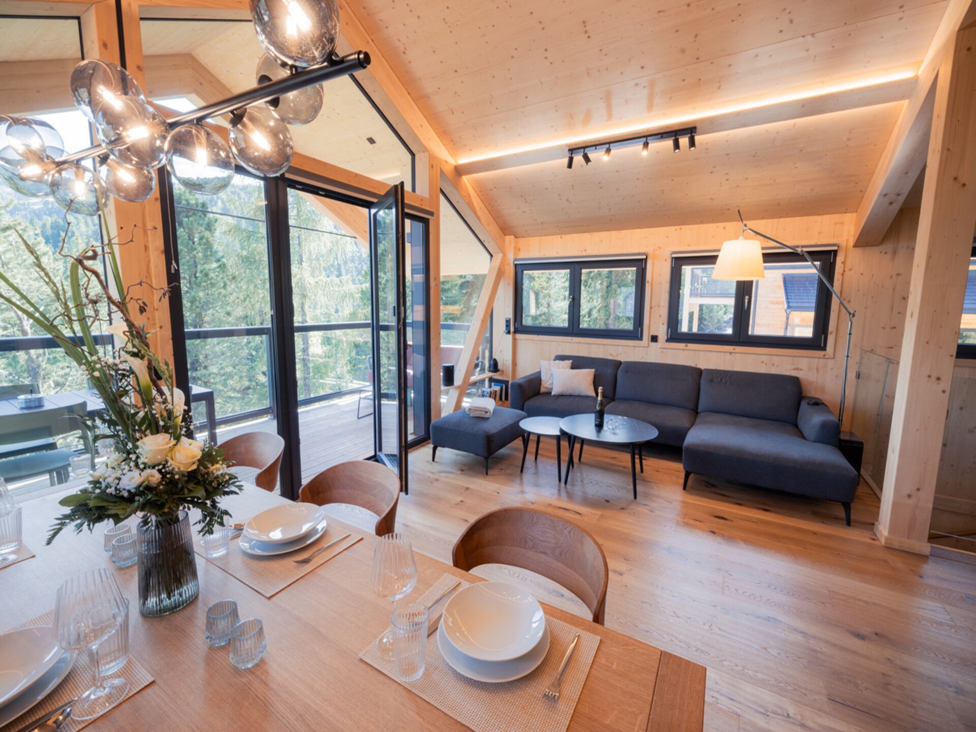 Luxe natuurchalet voor 8 personen met sauna en jacuzzi op de Turracher Höhe - foto 52