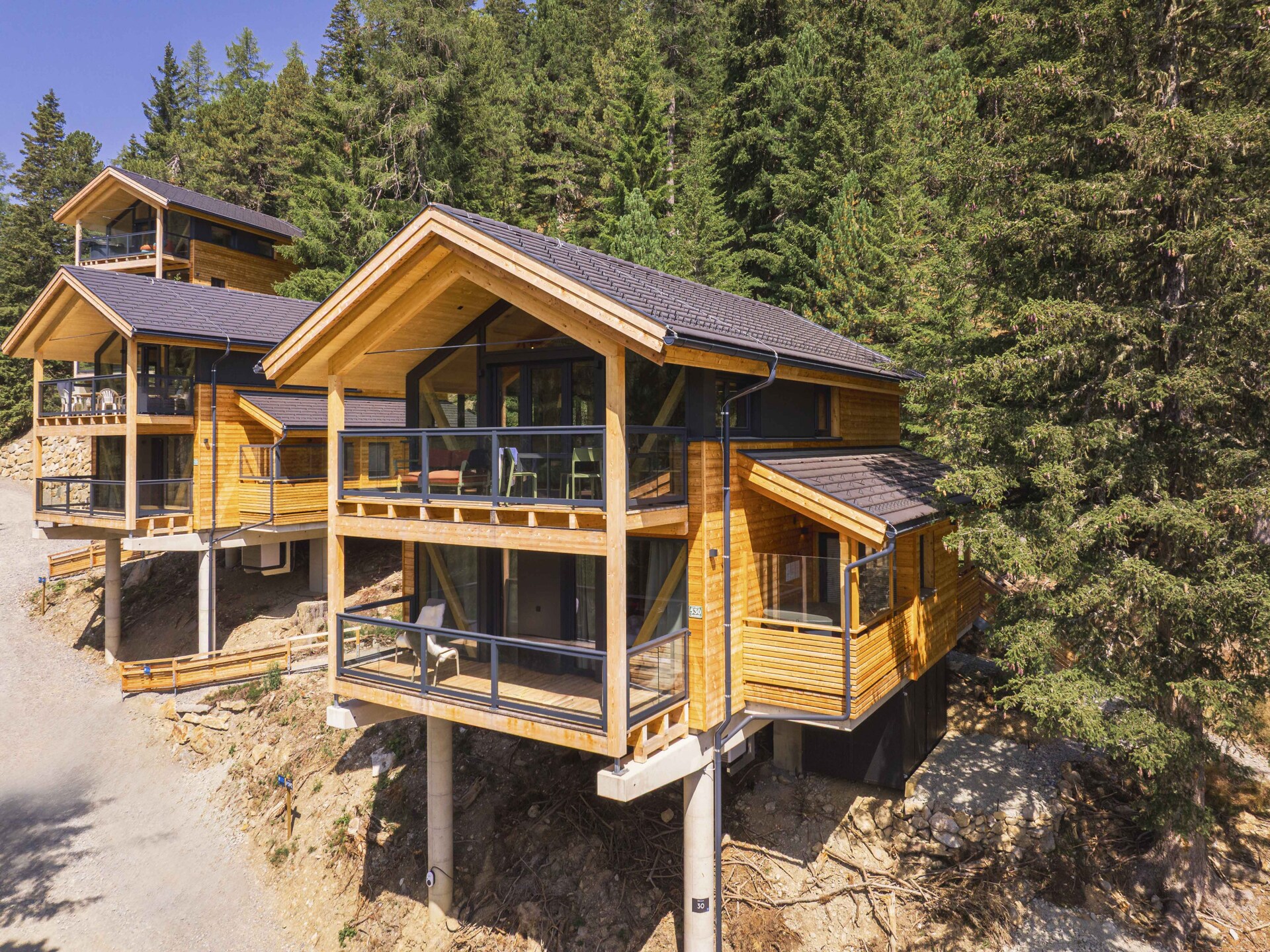 Luxe natuurchalet voor 8 personen met sauna en jacuzzi op de Turracher Höhe - foto 49