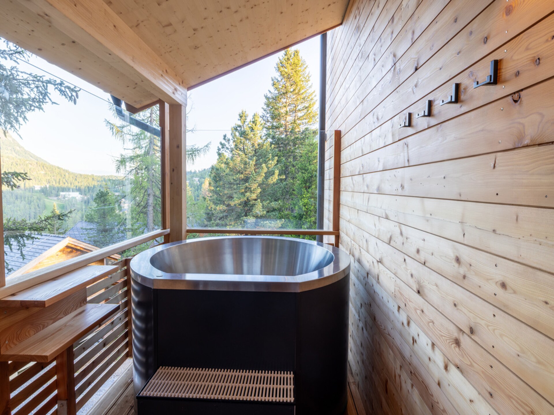 Luxe natuurchalet voor 8 personen met sauna en jacuzzi op de Turracher Höhe - foto 56