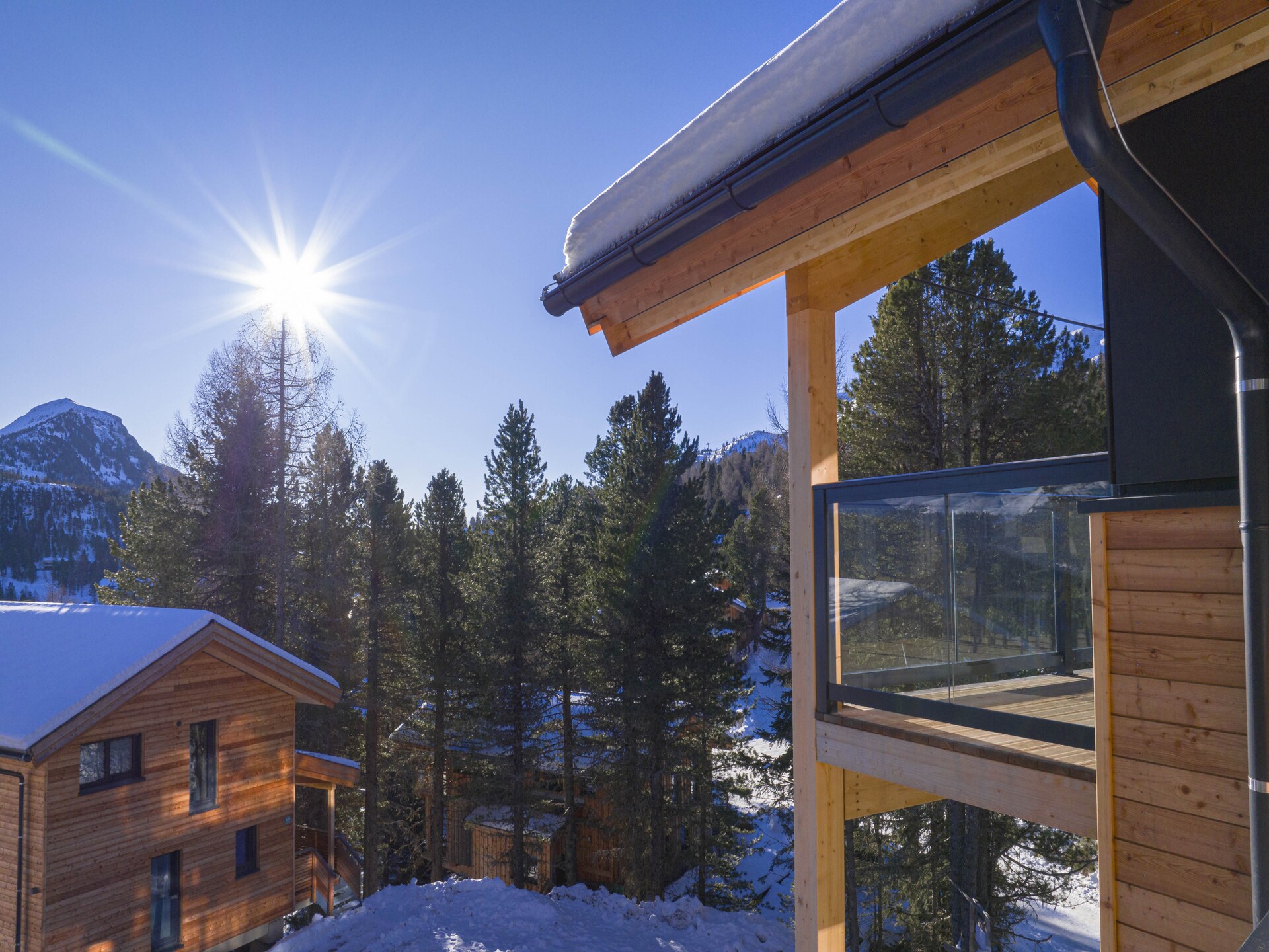 Luxe natuurchalet voor 8 personen met sauna en jacuzzi op de Turracher Höhe - foto 47