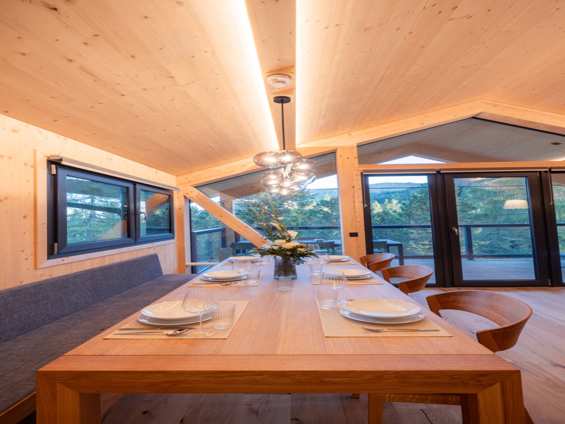 Luxe natuurchalet voor 8 personen met sauna en jacuzzi op de Turracher Höhe - foto 15