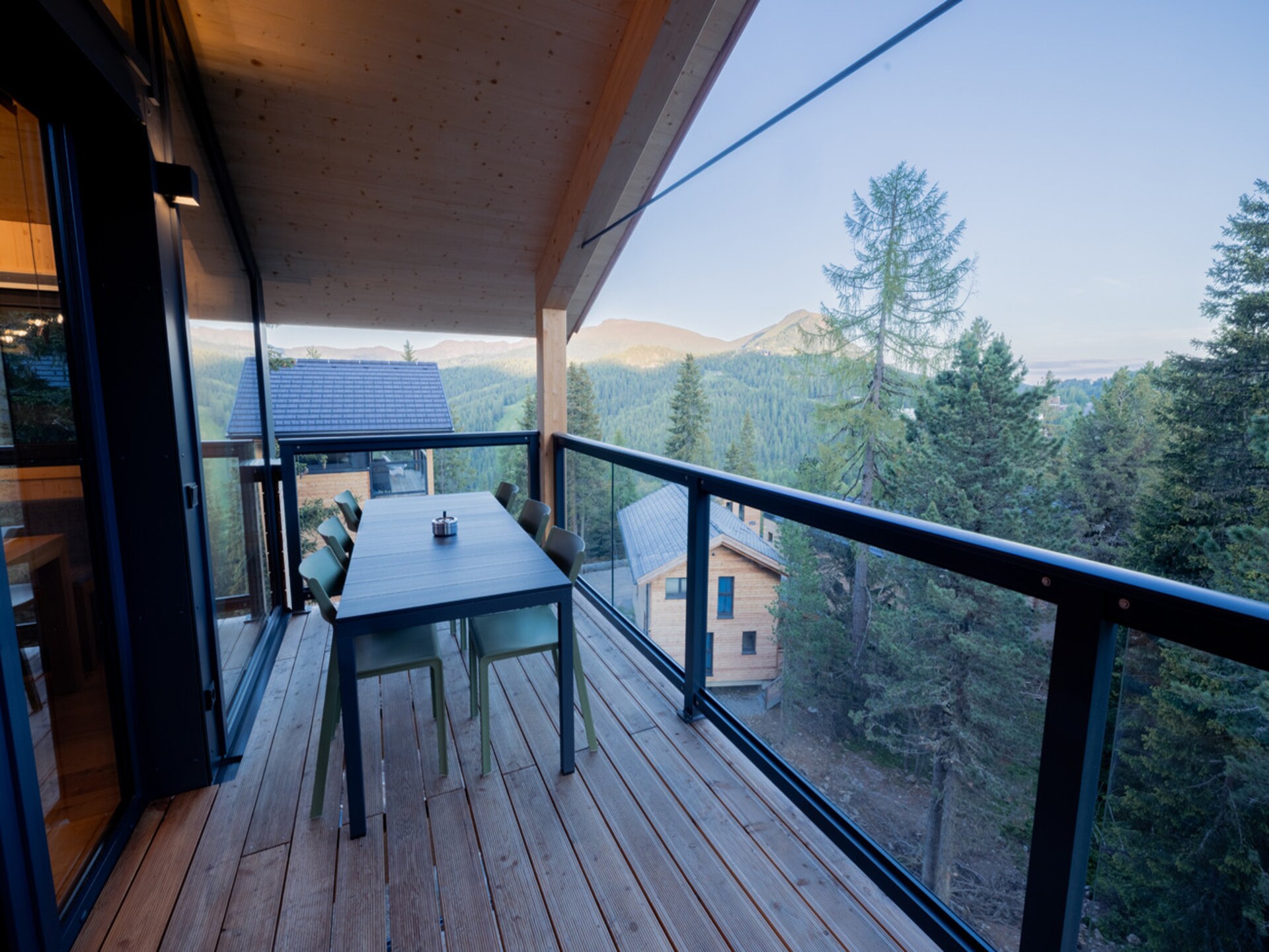 Luxe natuurchalet voor 8 personen met sauna en jacuzzi op de Turracher Höhe - foto 28