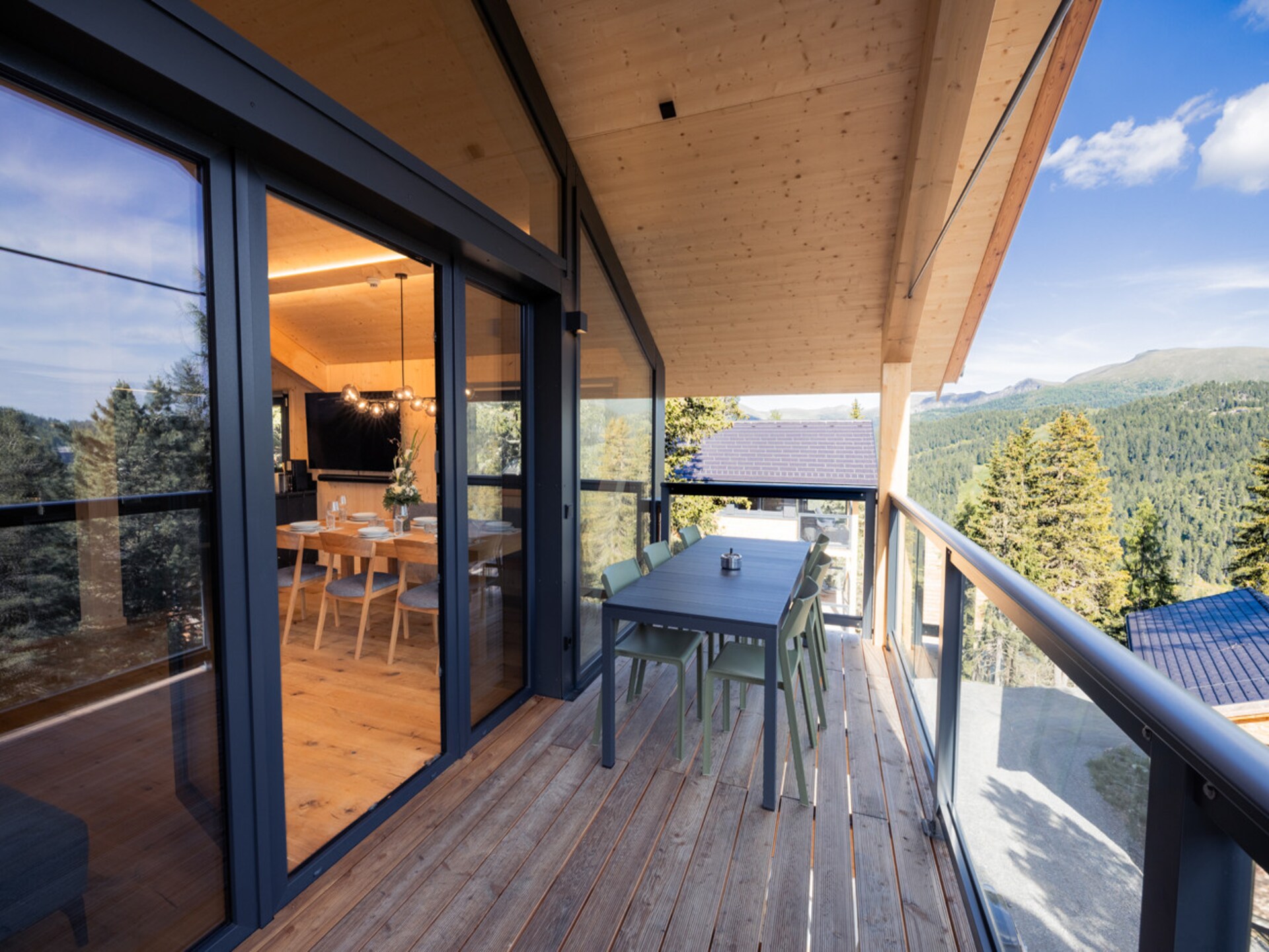 Luxe natuurchalet voor 8 personen met sauna en jacuzzi op de Turracher Höhe - foto 6