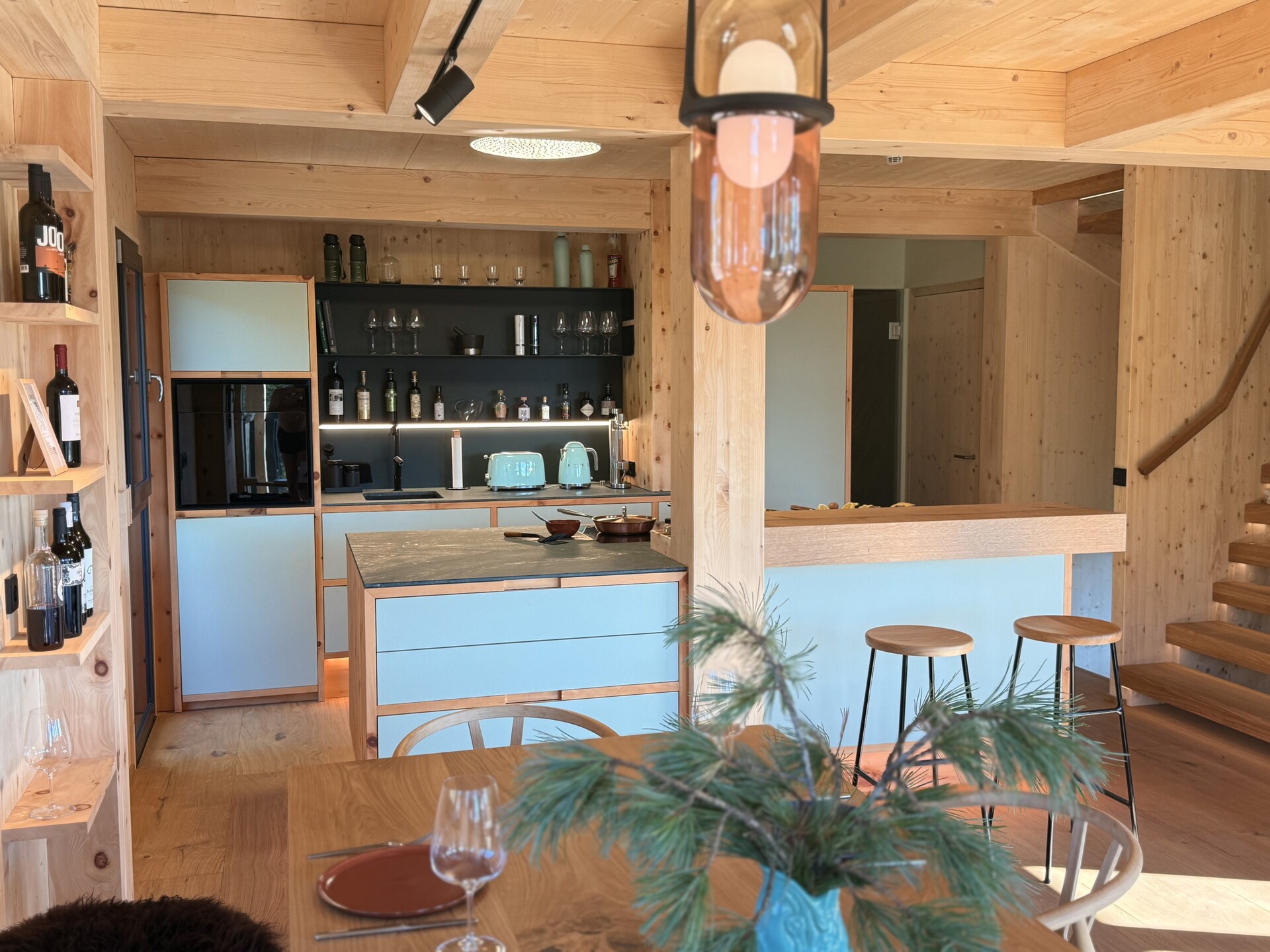 Naturchalet Turracher Höhe 32: Luxe chalet met panoramisch uitzicht voor 8 personen - foto 12