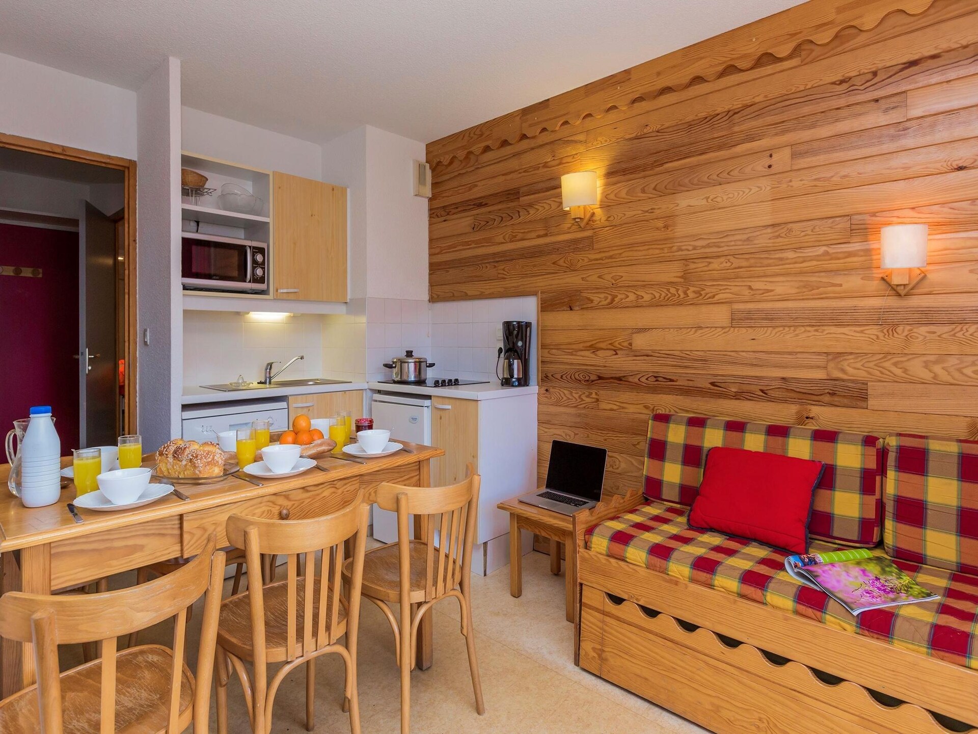 Appartement 6p aan de piste in Valmeinier met balkon & huisdier welkom - foto 3