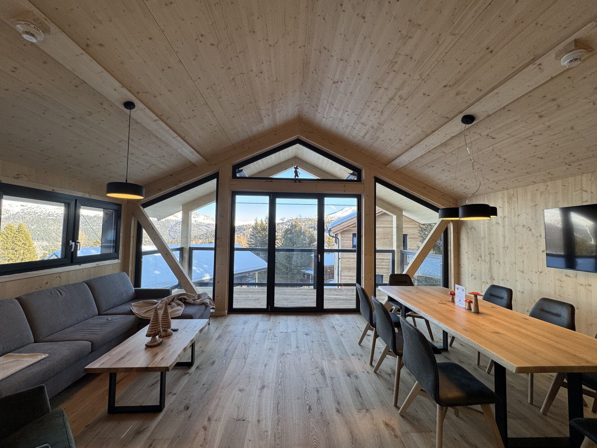 Ruim natuurchalet voor 8 met sauna en jacuzzi op de Turracher Höhe - foto 6