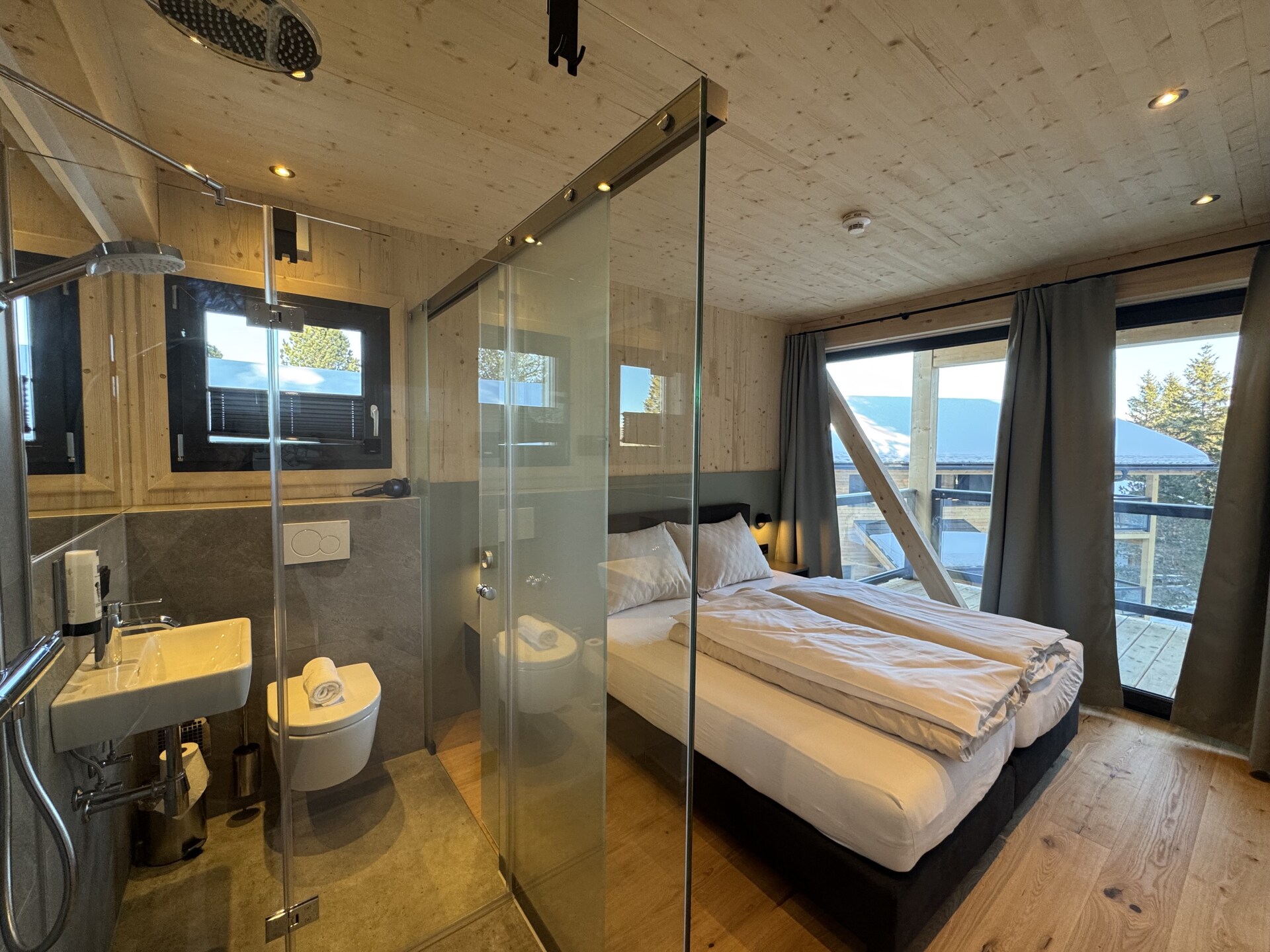 Ruim natuurchalet voor 8 met sauna en jacuzzi op de Turracher Höhe - foto 8