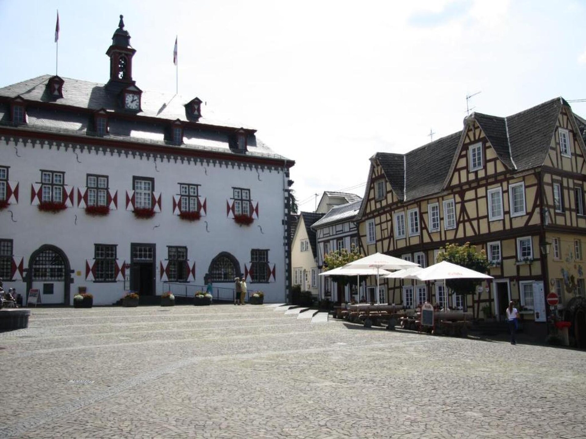 Tweepersoonskamer met balkon in landelijk hotel Heiderhof, Westerwald - foto 27