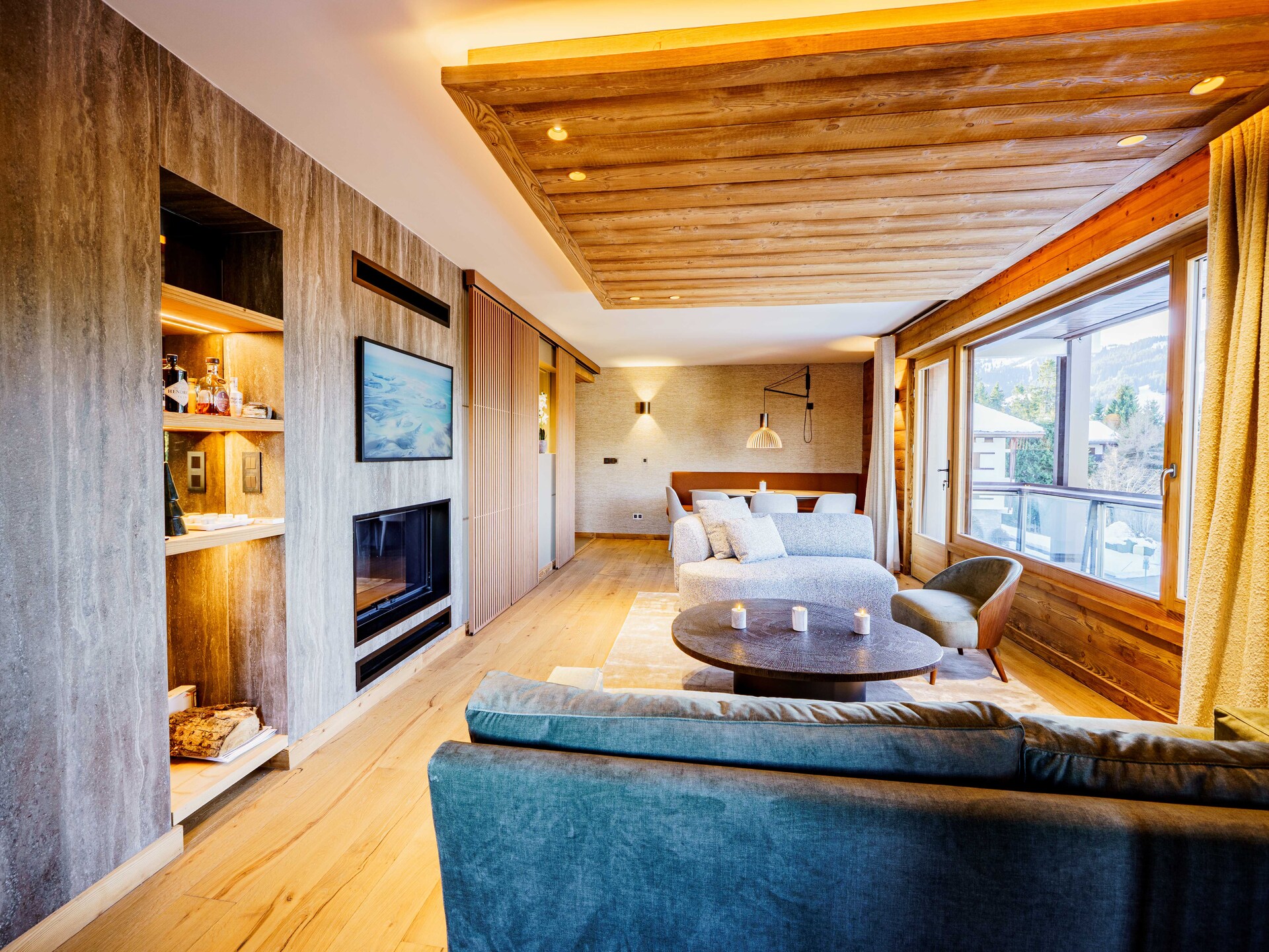 Luxe appartement voor 7 in Megève, vlakbij de piste en centrum - foto 39