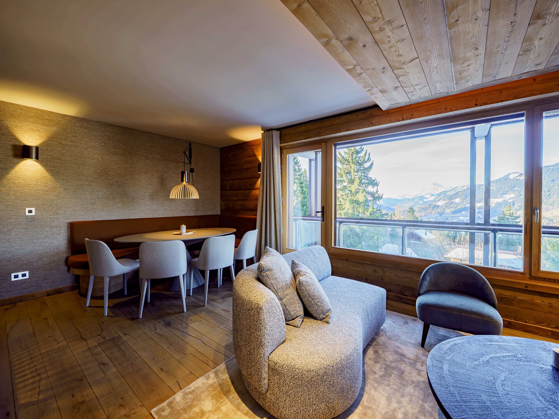Luxe appartement voor 7 in Megève, vlakbij de piste en centrum - foto 68