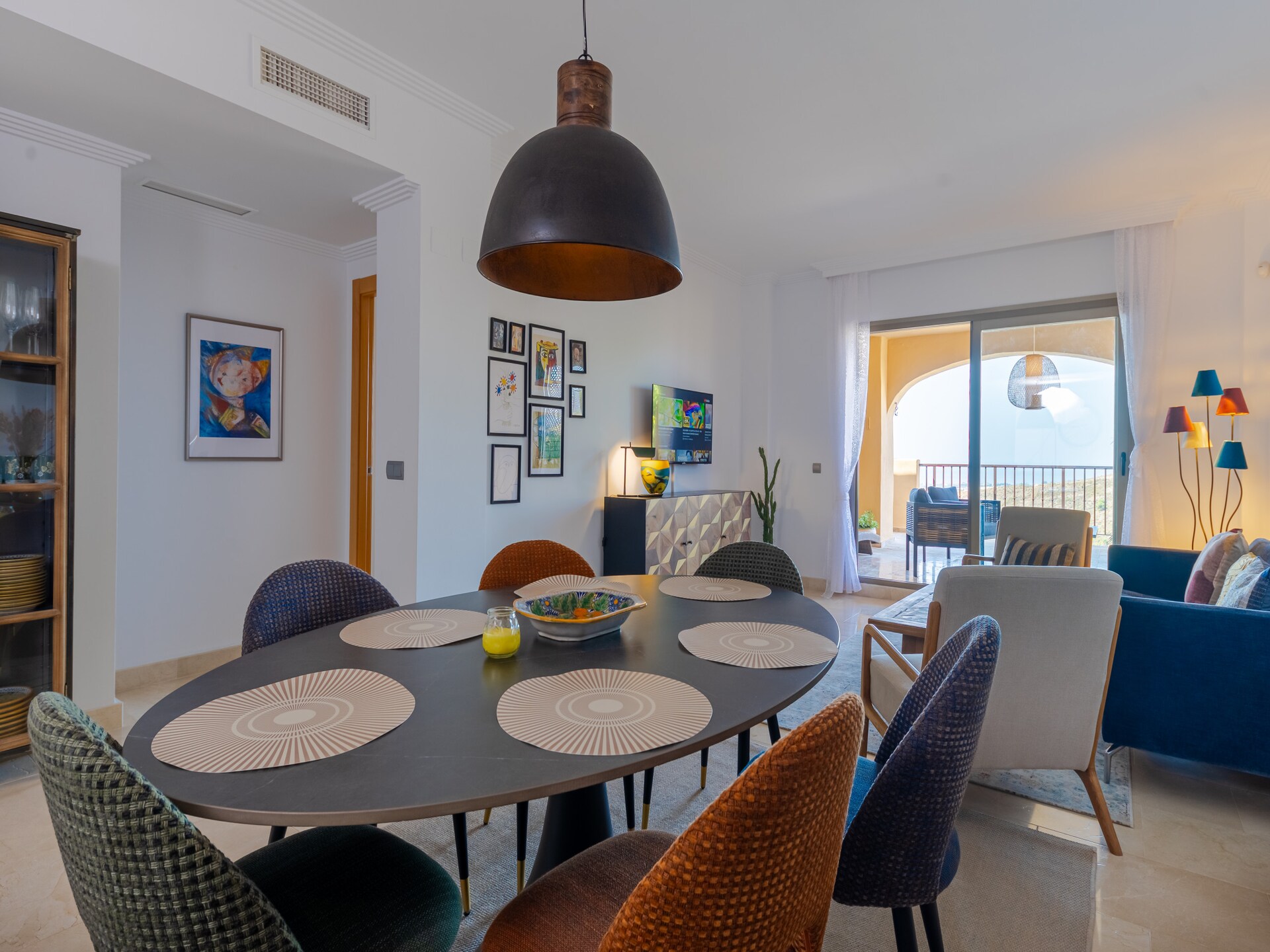 Ruim appartement met zee- en bergzicht bij Benahavís - foto 13