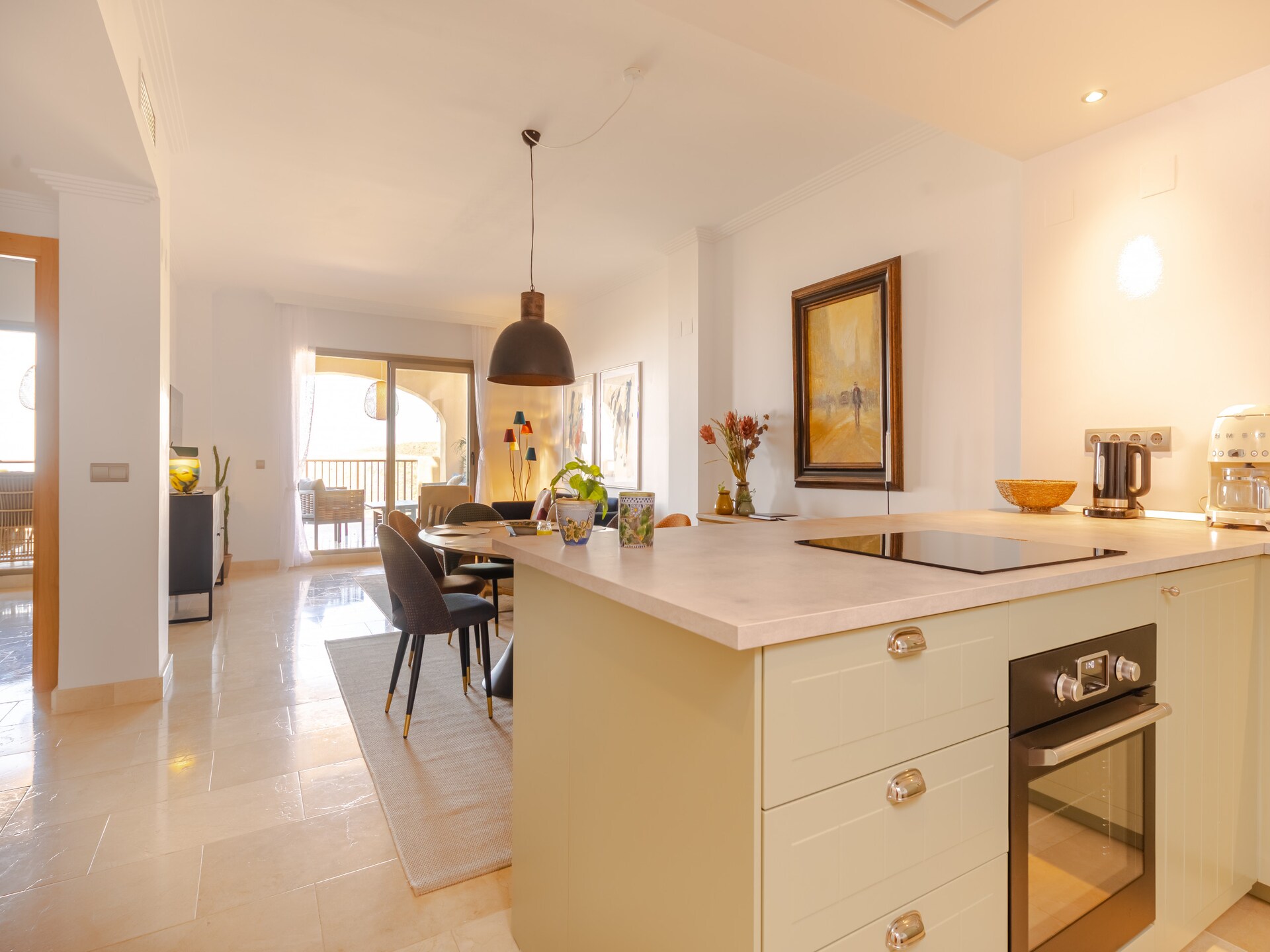 Ruim appartement met zee- en bergzicht bij Benahavís - foto 14