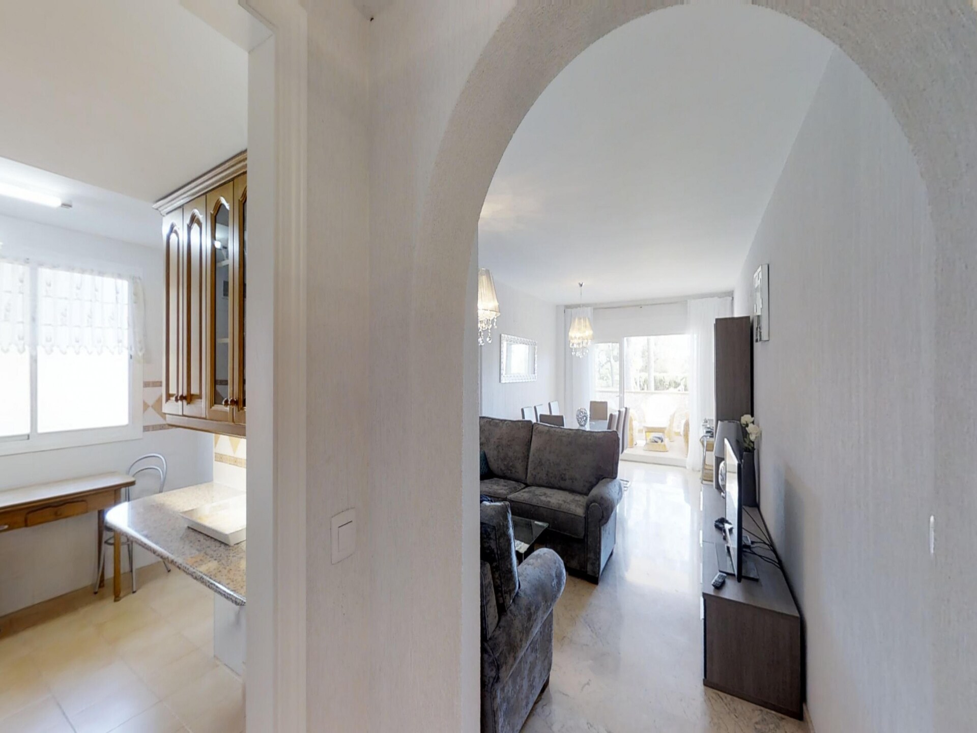 Licht appartement aan de golfbaan met directe toegang tot het zwembad - foto 12