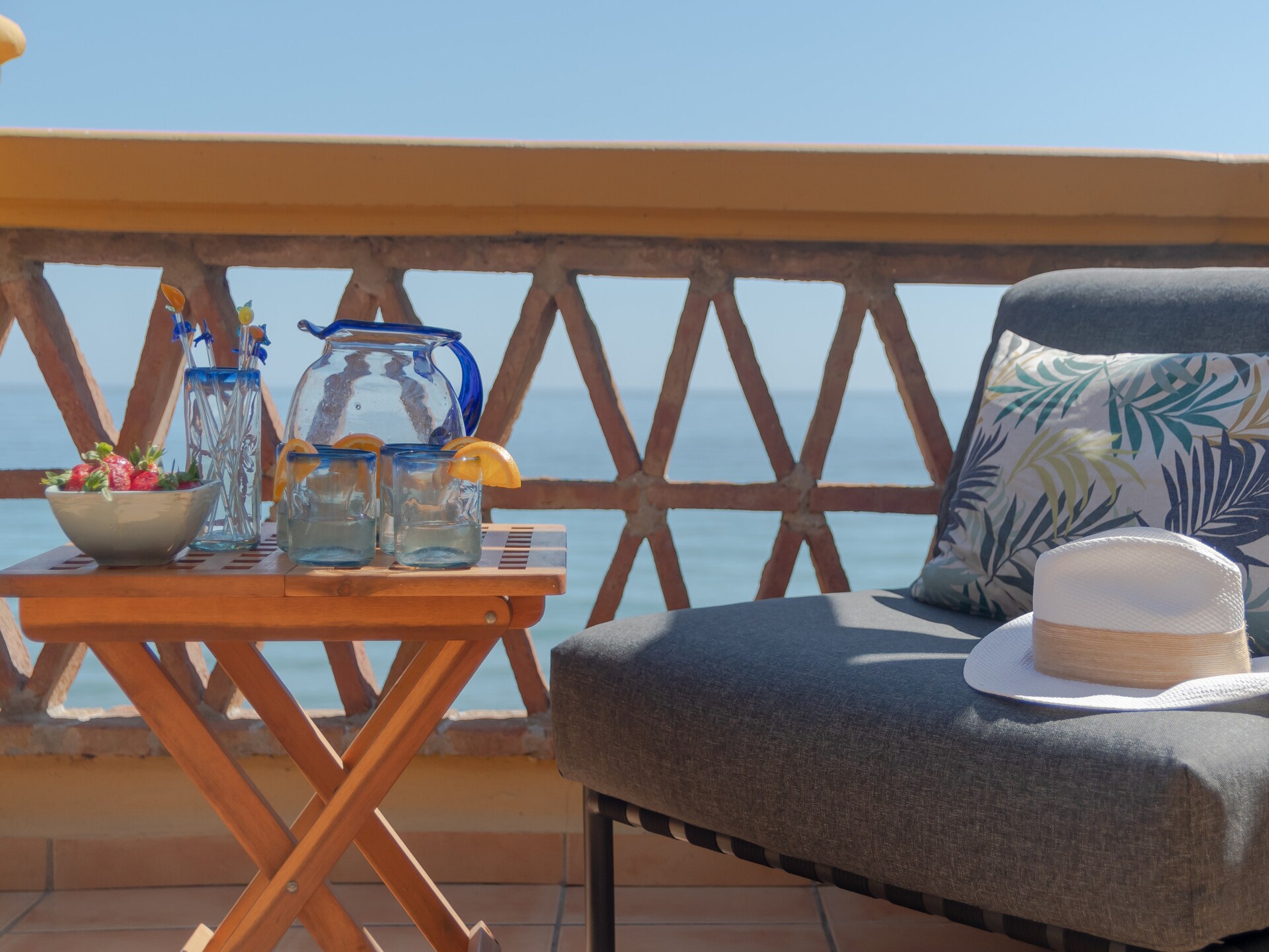 Luxe zeezicht appartement Marbella met verwarmd zwembad en golf ligging - foto 18