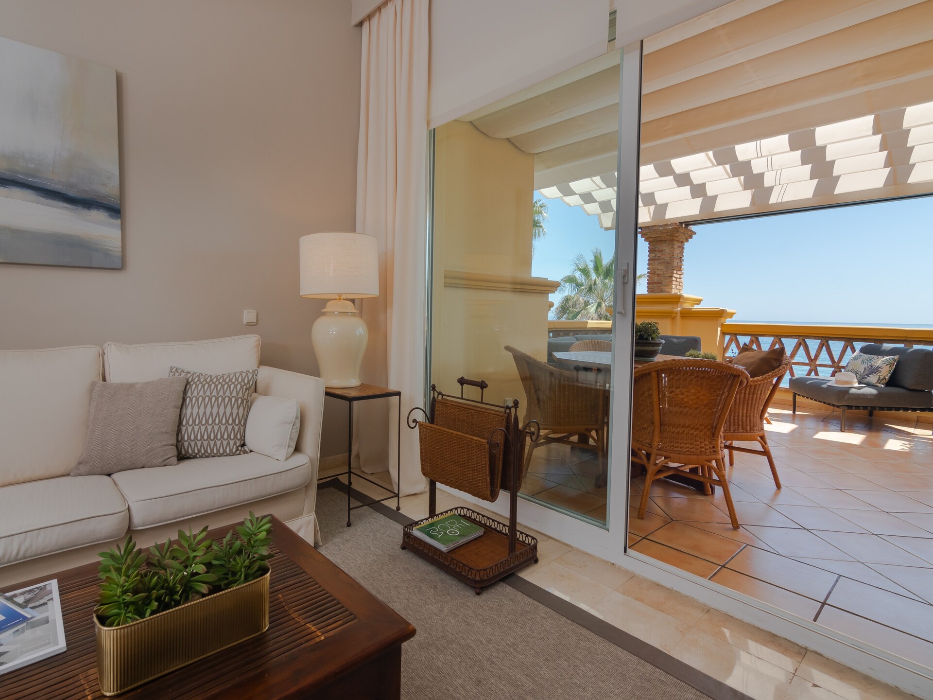 Luxe zeezicht appartement Marbella met verwarmd zwembad en golf ligging - foto 19