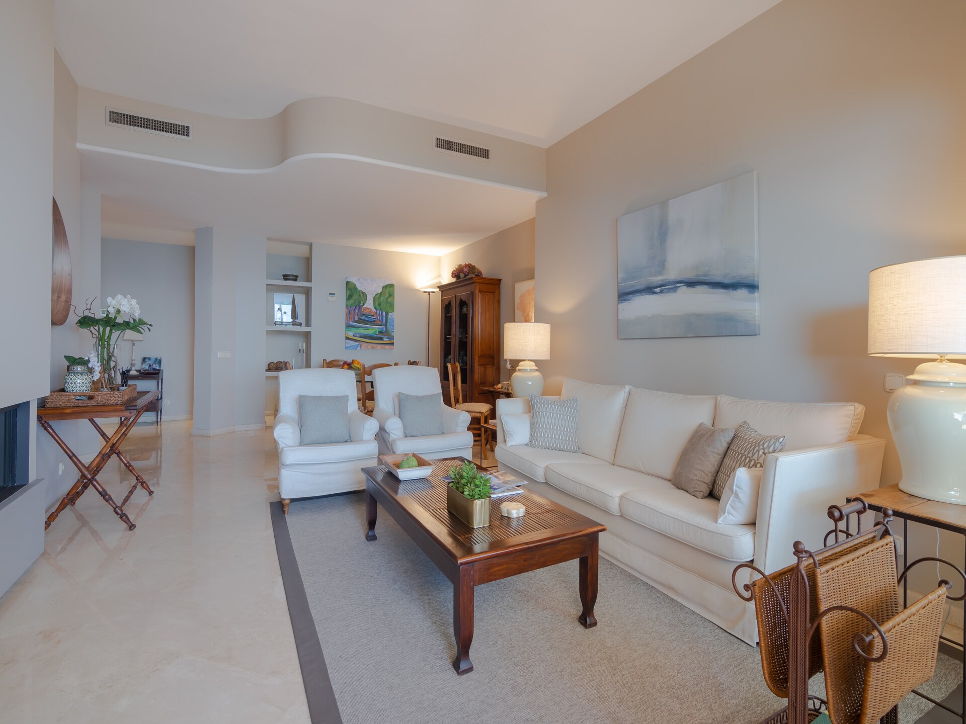 Luxe zeezicht appartement Marbella met verwarmd zwembad en golf ligging - foto 2