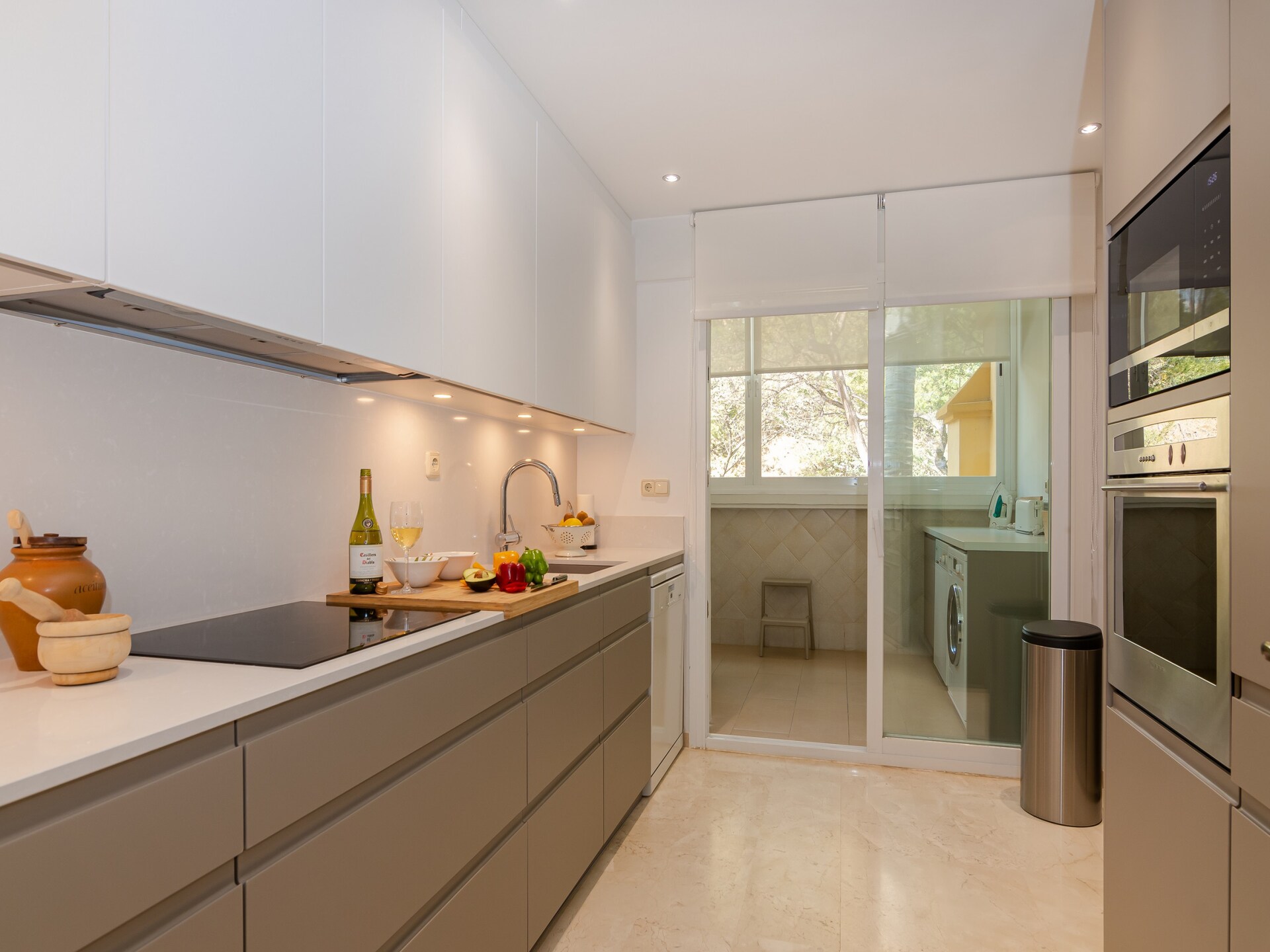 Luxe zeezicht appartement Marbella met verwarmd zwembad en golf ligging - foto 11