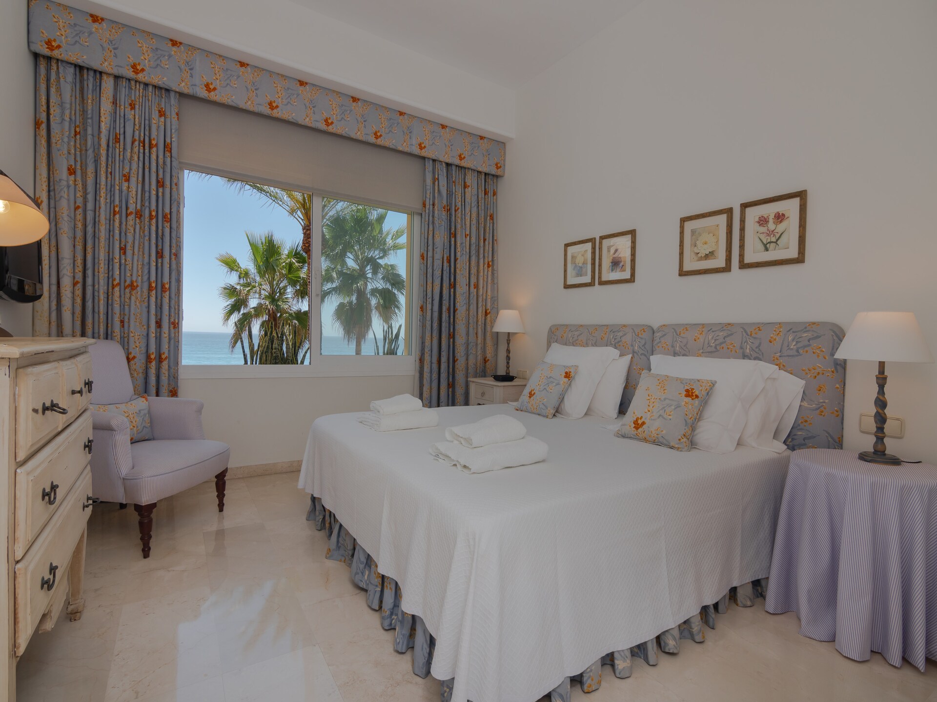 Luxe zeezicht appartement Marbella met verwarmd zwembad en golf ligging - foto 12