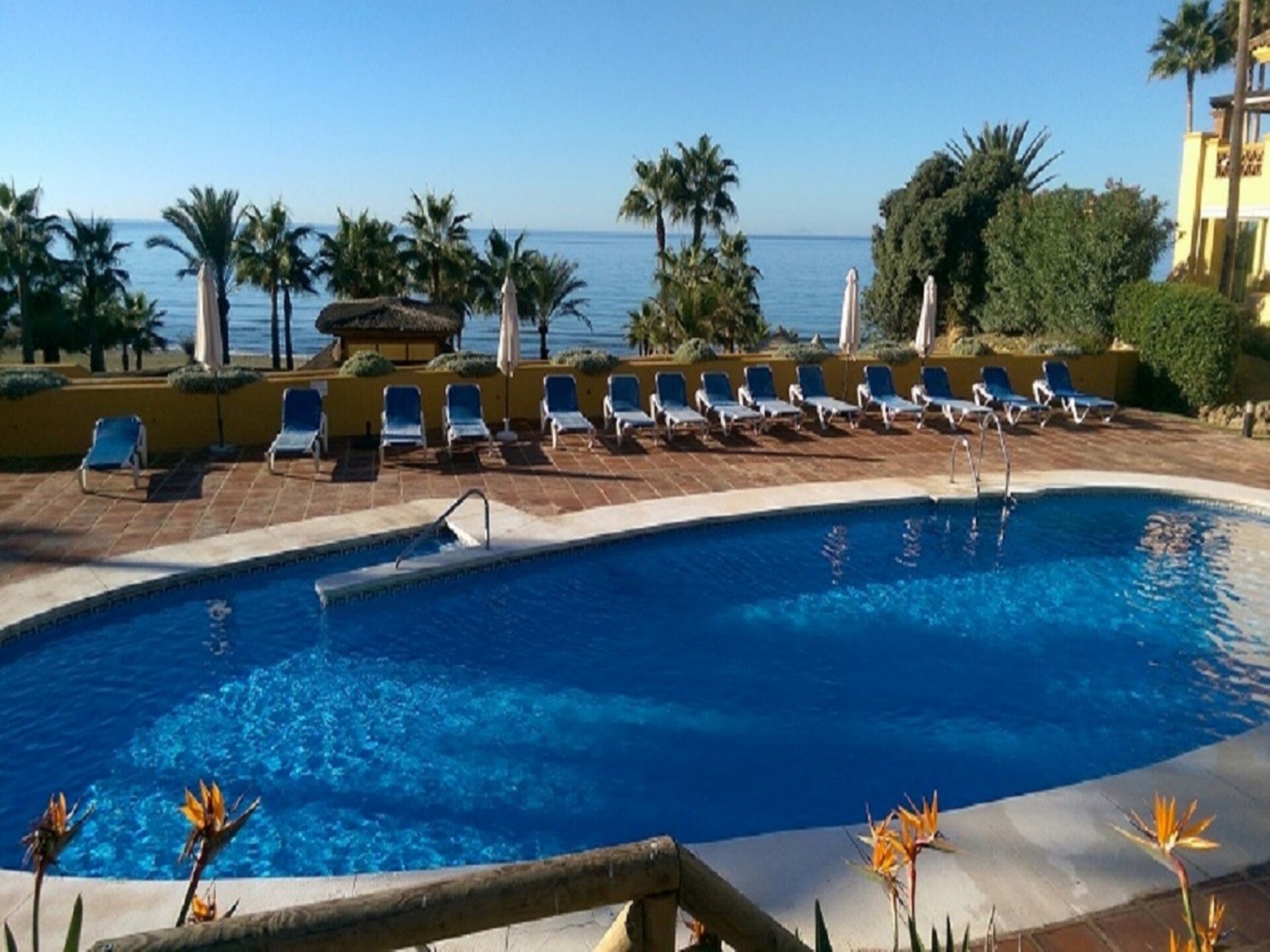 Luxe zeezicht appartement Marbella met verwarmd zwembad en golf ligging - foto 9