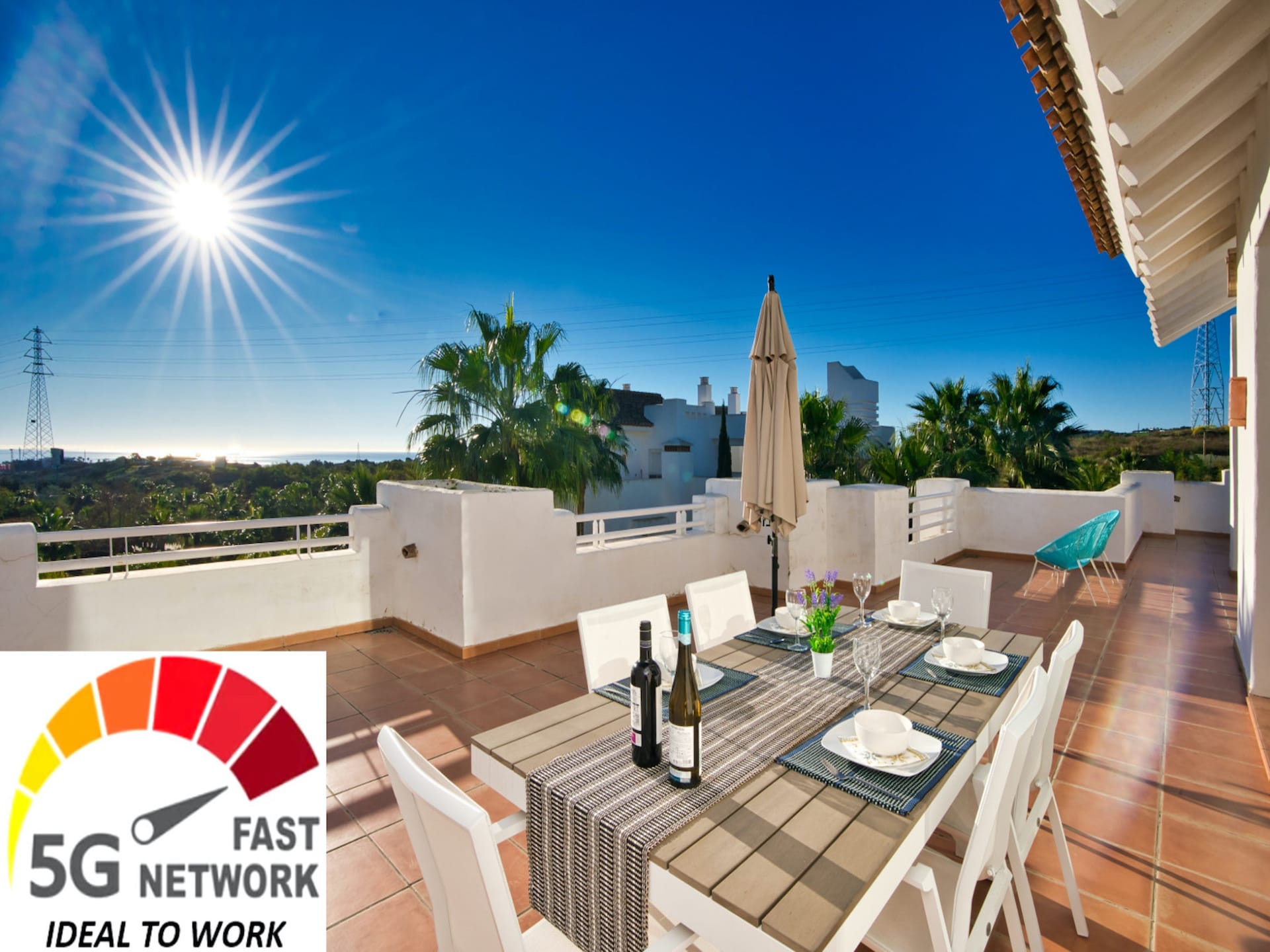 6-persoons penthouse in Casares op 300m van het meer - foto 22