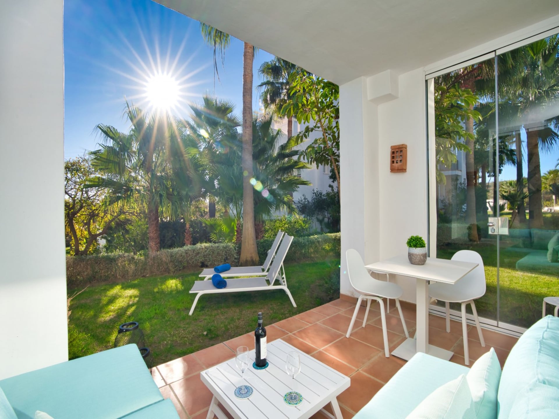 Aan het strand: Stijlvol appartement in Alcazaba Lagoon, Casares · 4 pers. - foto 24