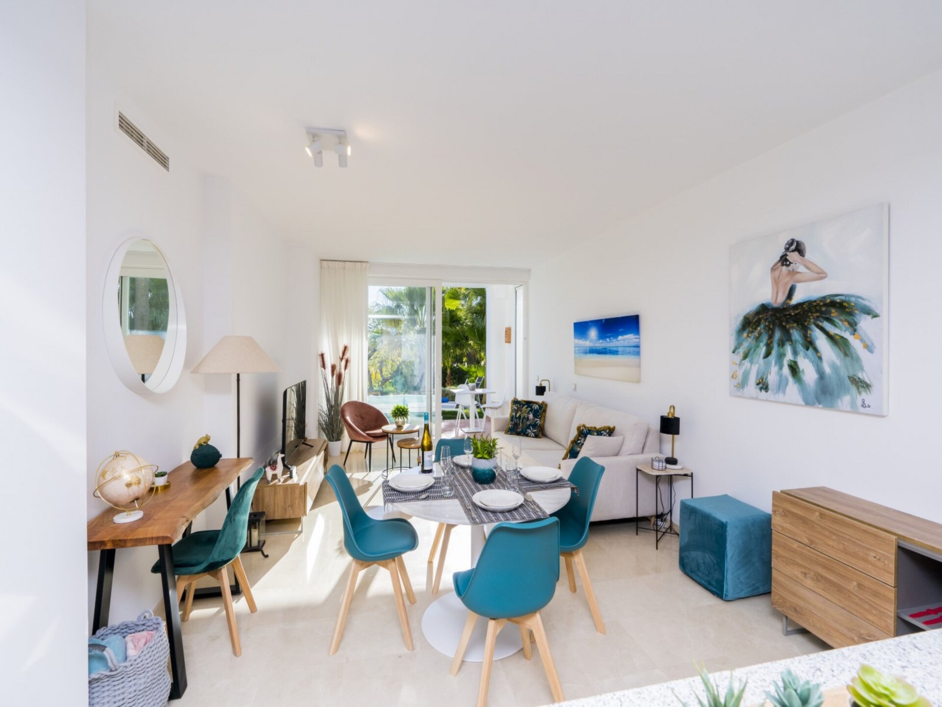 Aan het strand: Stijlvol appartement in Alcazaba Lagoon, Casares · 4 pers. - foto 17