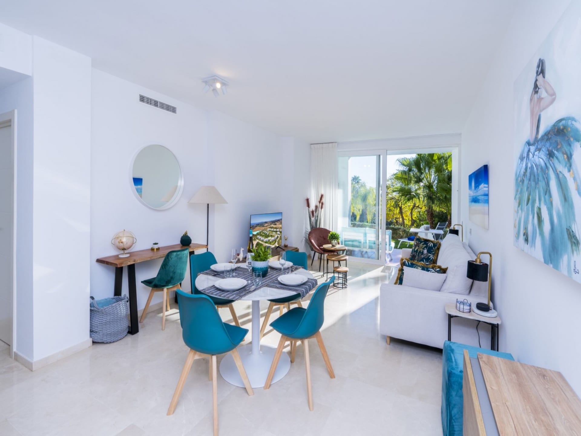 Aan het strand: Stijlvol appartement in Alcazaba Lagoon, Casares · 4 pers. - foto 16
