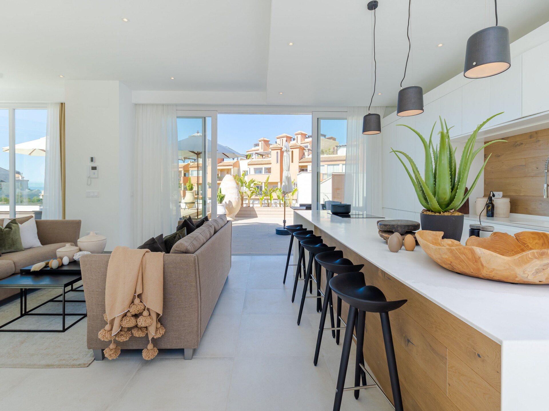 Luxe 18-persoons villa met verwarmd zwembad aan de golfbaan in Mijas Costa - foto 24