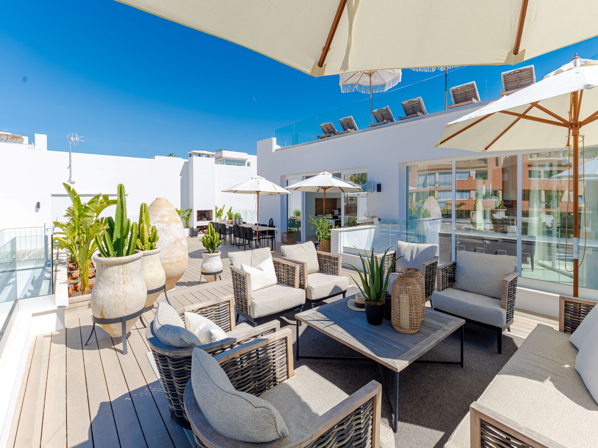 Luxe 18-persoons villa met verwarmd zwembad aan de golfbaan in Mijas Costa - foto 66