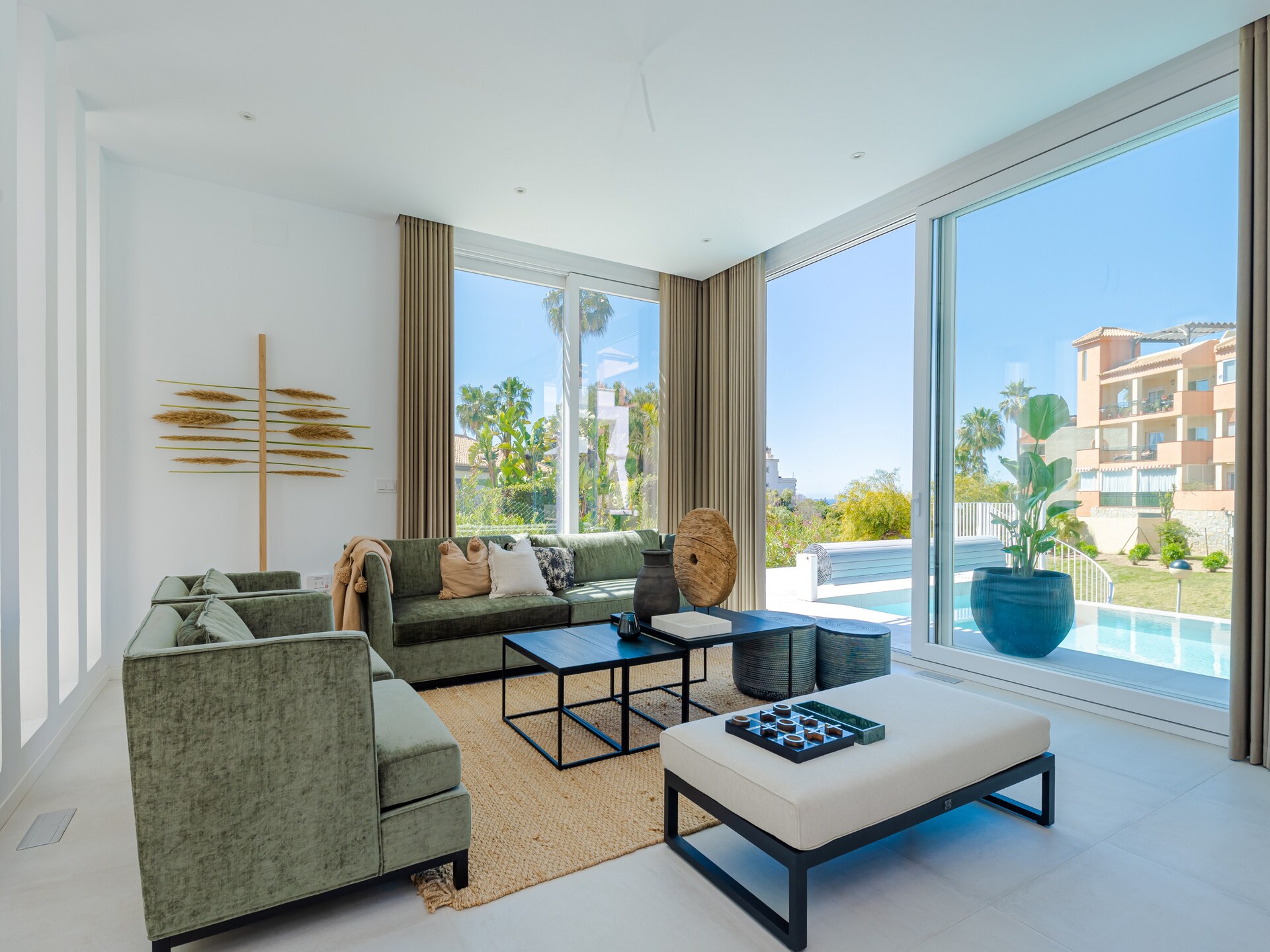 Luxe 18-persoons villa met verwarmd zwembad aan de golfbaan in Mijas Costa - foto 14