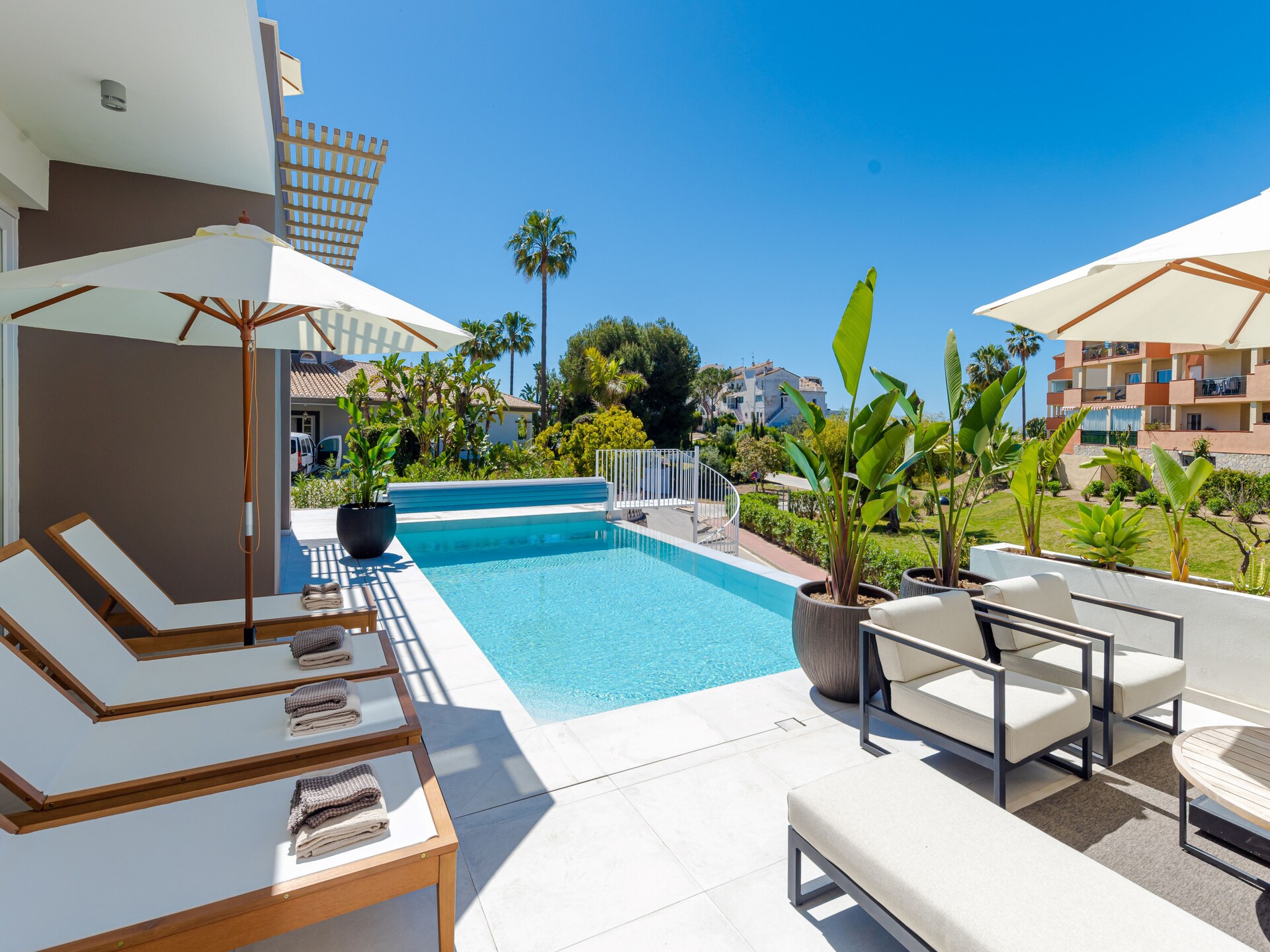 Luxe 18-persoons villa met verwarmd zwembad aan de golfbaan in Mijas Costa - foto 13