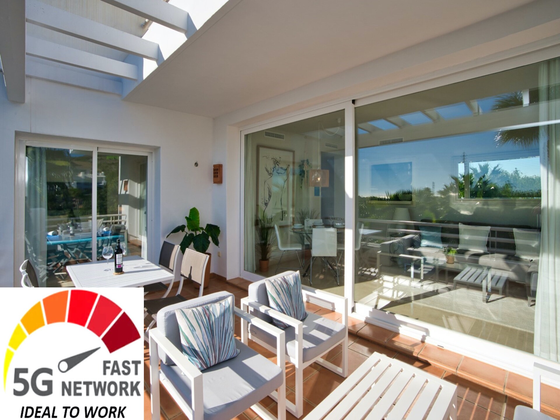 4-persoons modern appartement aan het strand in Casares - foto 22