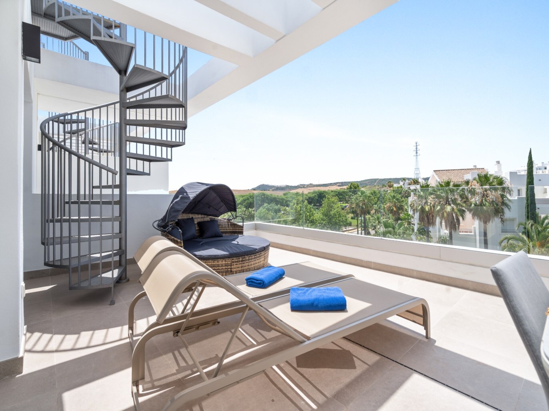 Modern appartement voor 3 aan Alcazaba Lagoon met solarium, vlakbij strand - foto 19