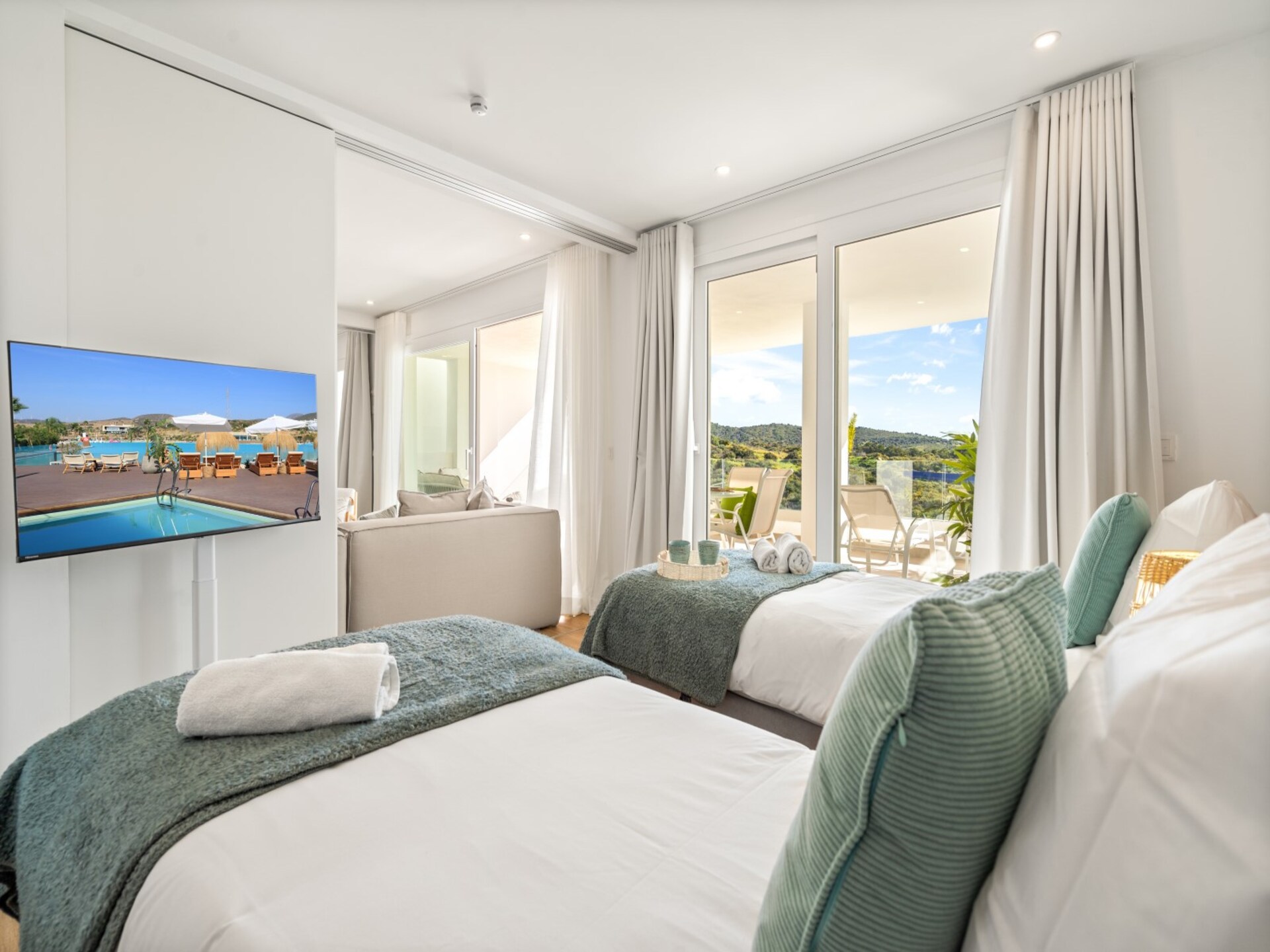 Stijlvol appartement Alcazaba Lagoon: 2 slaapkamers, golf & turquoise lagune - foto 15