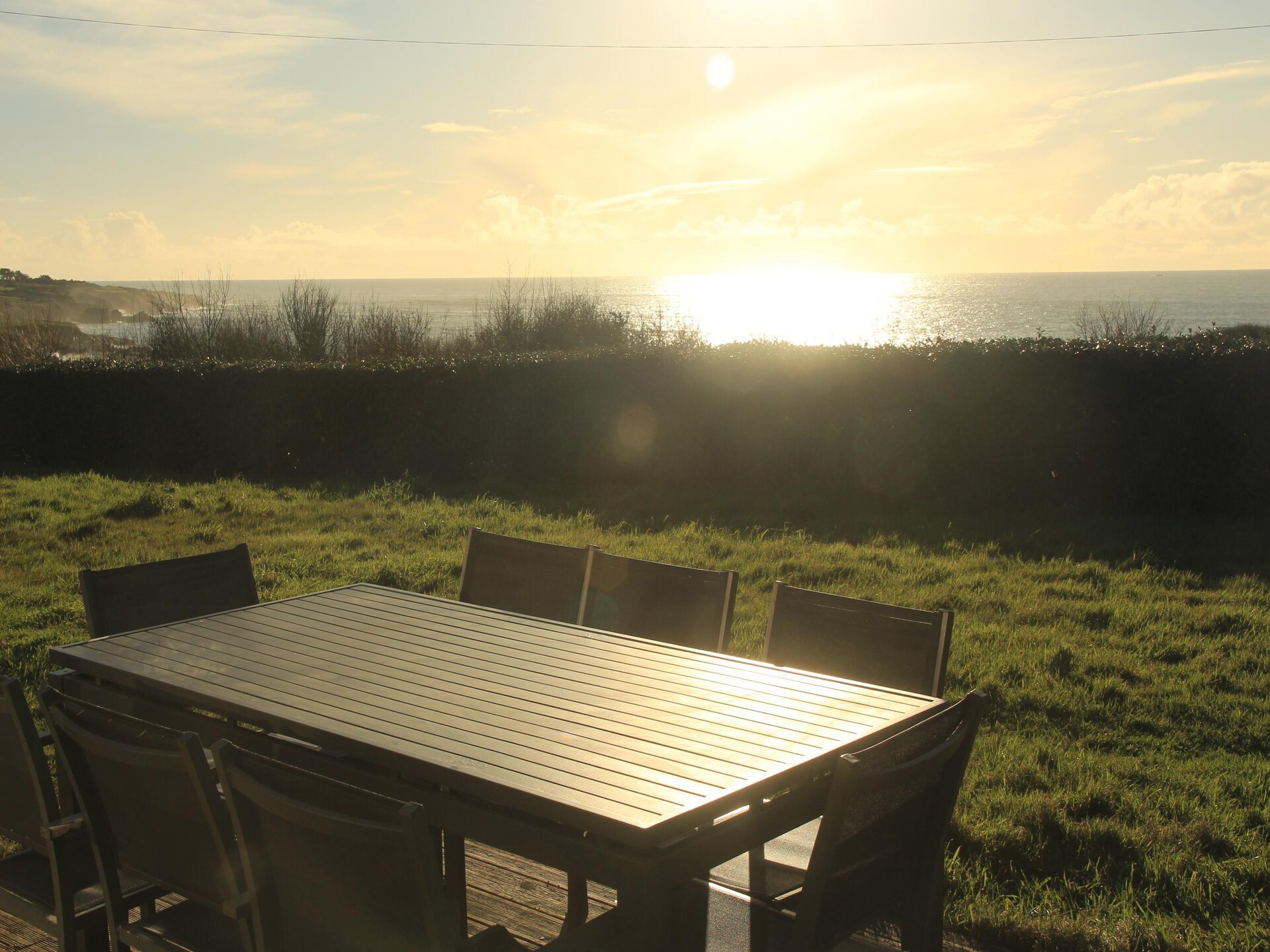 Panoramisch vakantiehuis aan zee met uitzicht op Île de Béniguet - foto 23