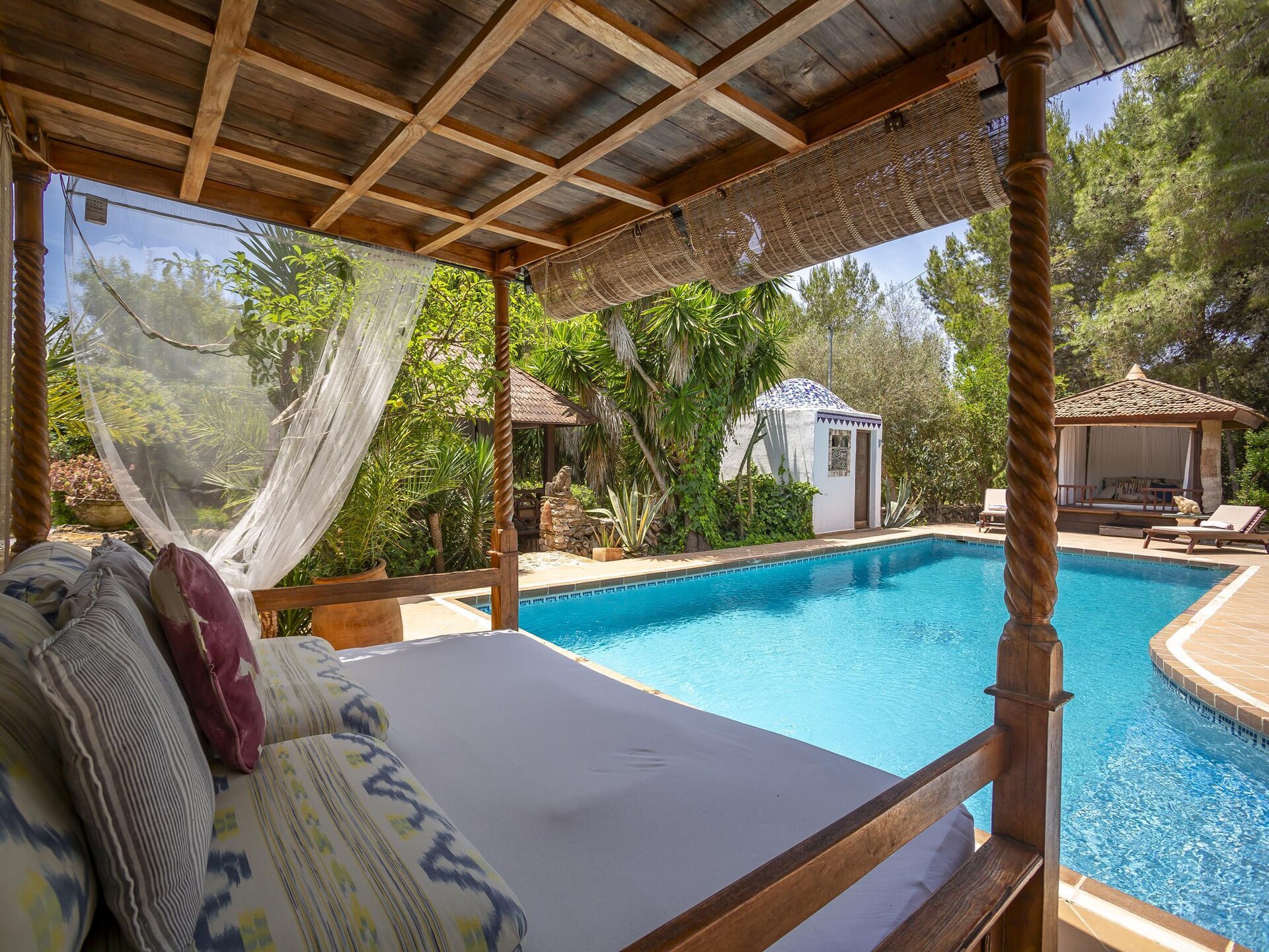 Authentieke finca met privézwembad en Balinese terrassen bij Ibiza-Stad - foto 12