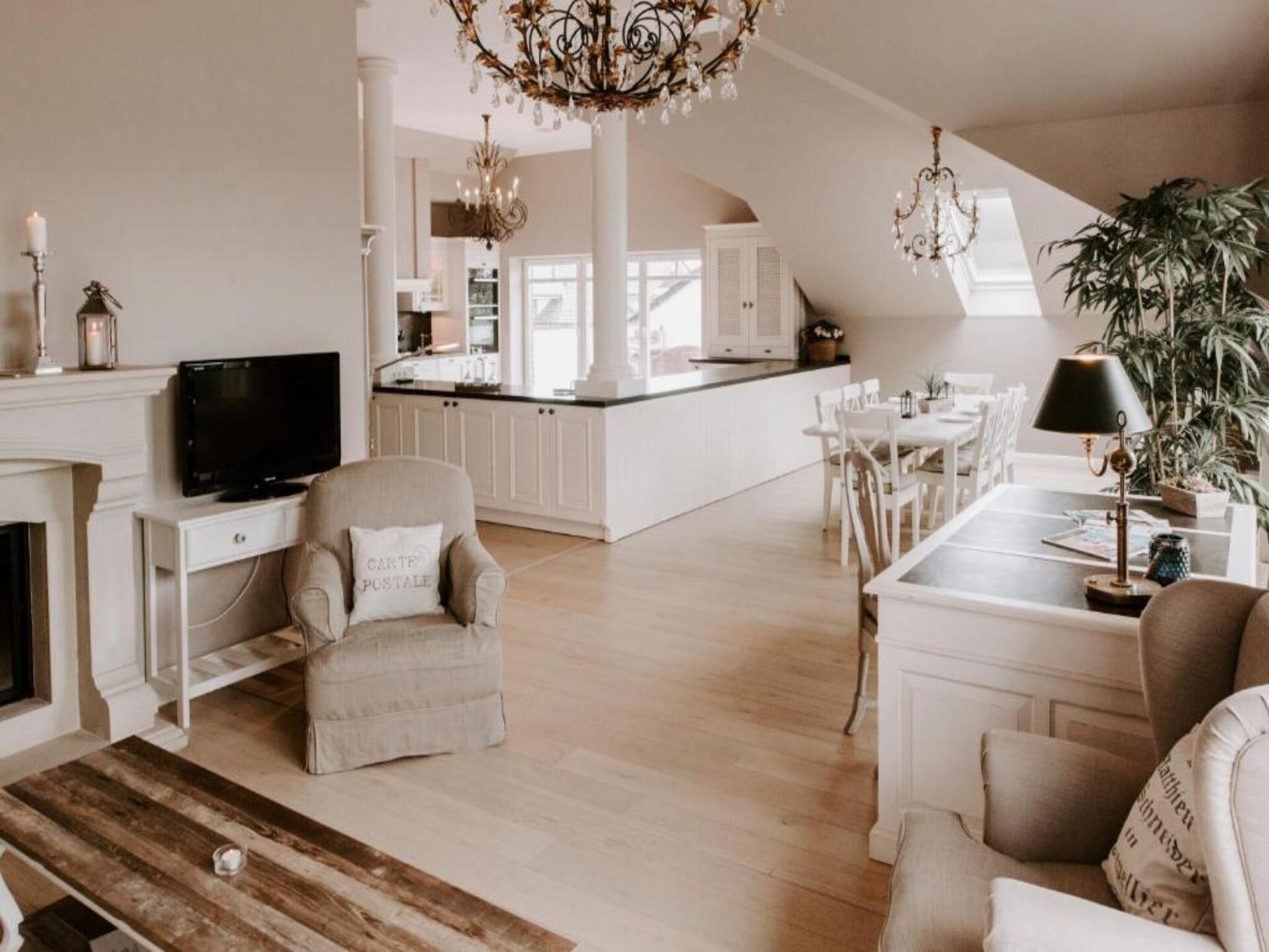 Panoramische Penthouse Suite aan de Oostzee met sauna en balkon in Heikendorf - foto 13