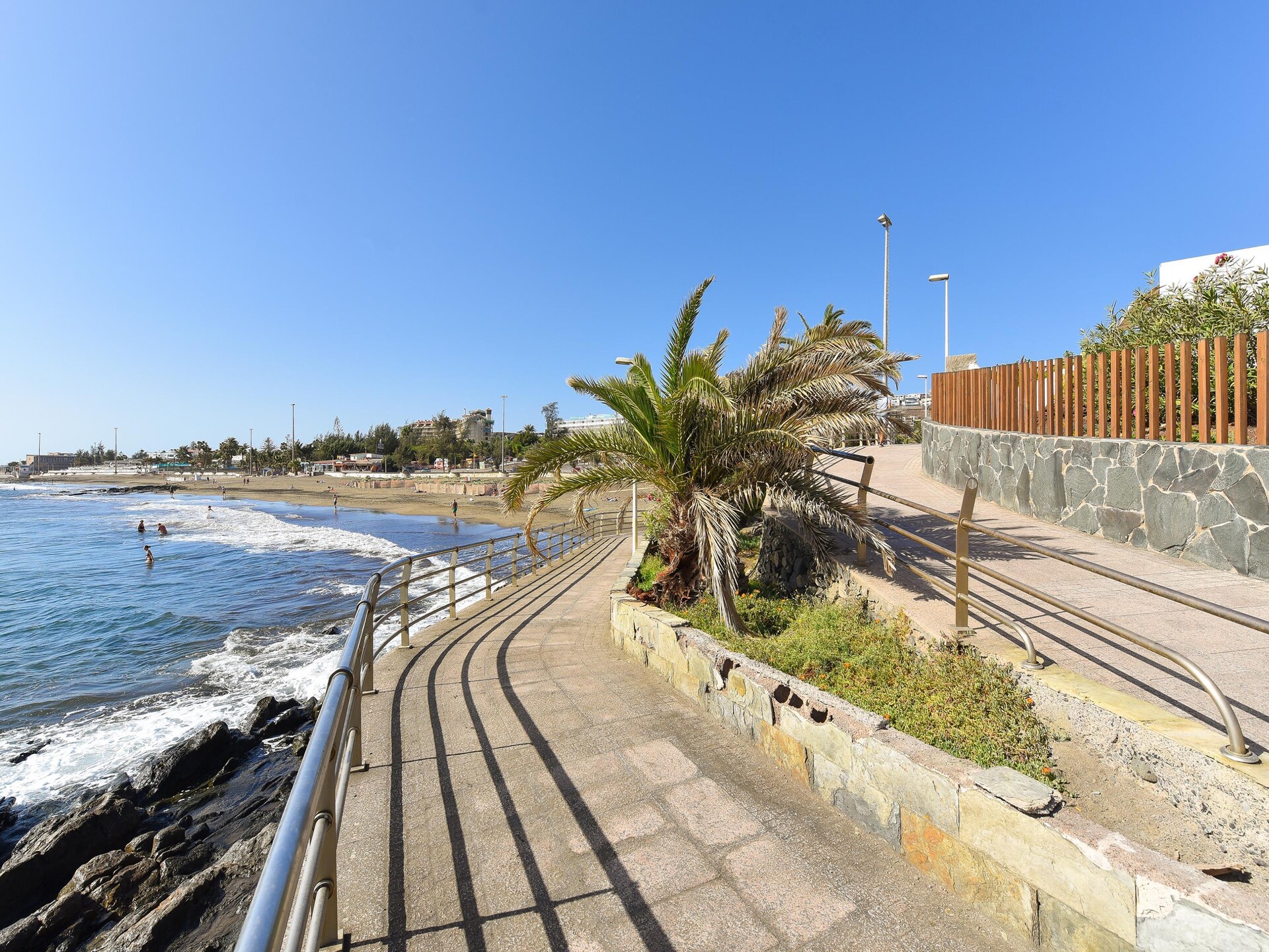 Zorgeloze vakantie in Maspalomas: Gelijkvloers appartement met zwembad - foto 15